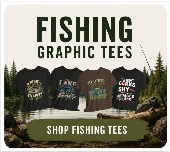 Fishing Graphic Tees