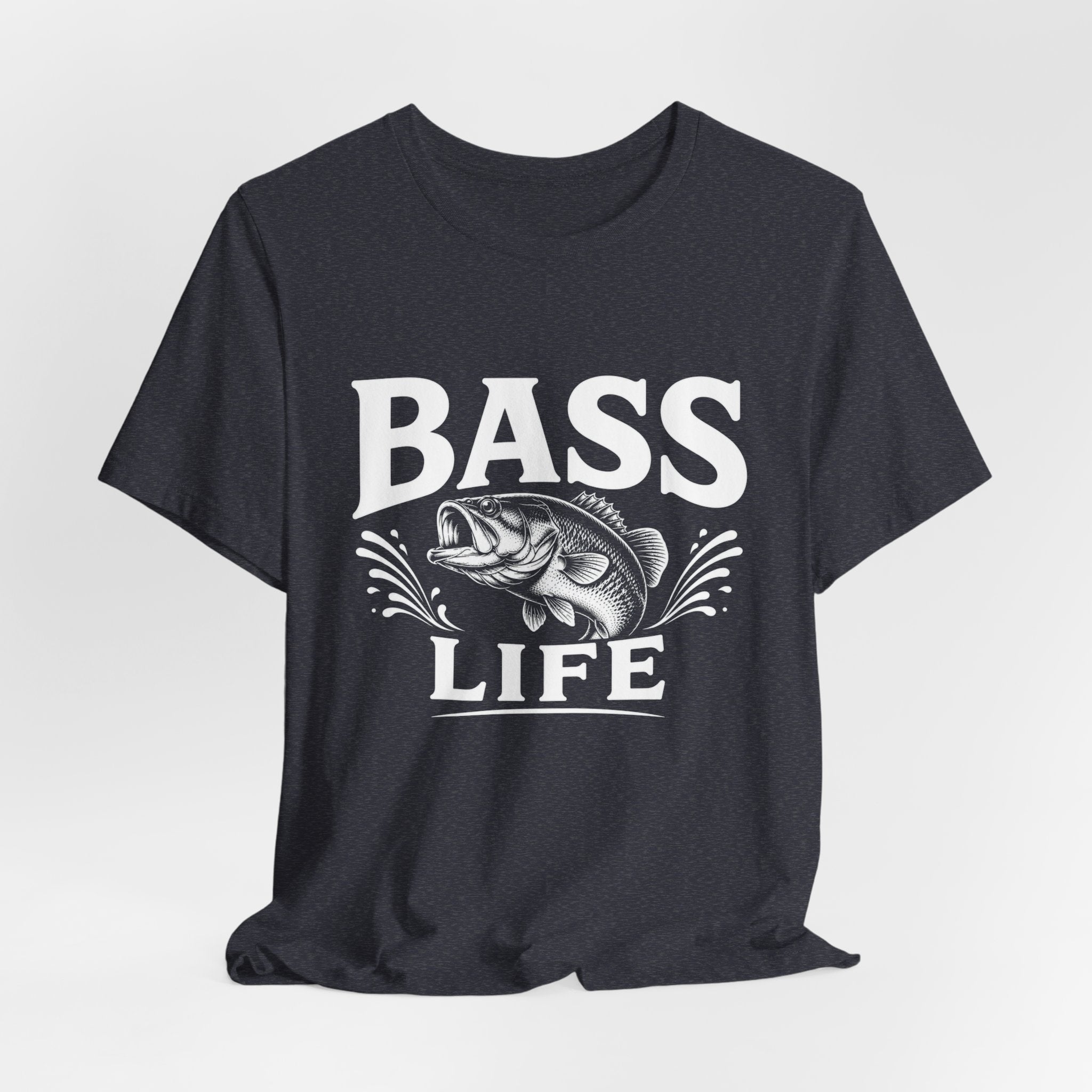 Bass Life – Fishing Graphic T-Shirt