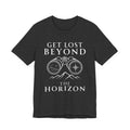 Get Lost Beyond the Horizon | Outdoor Adventure Binocular T-Shirt