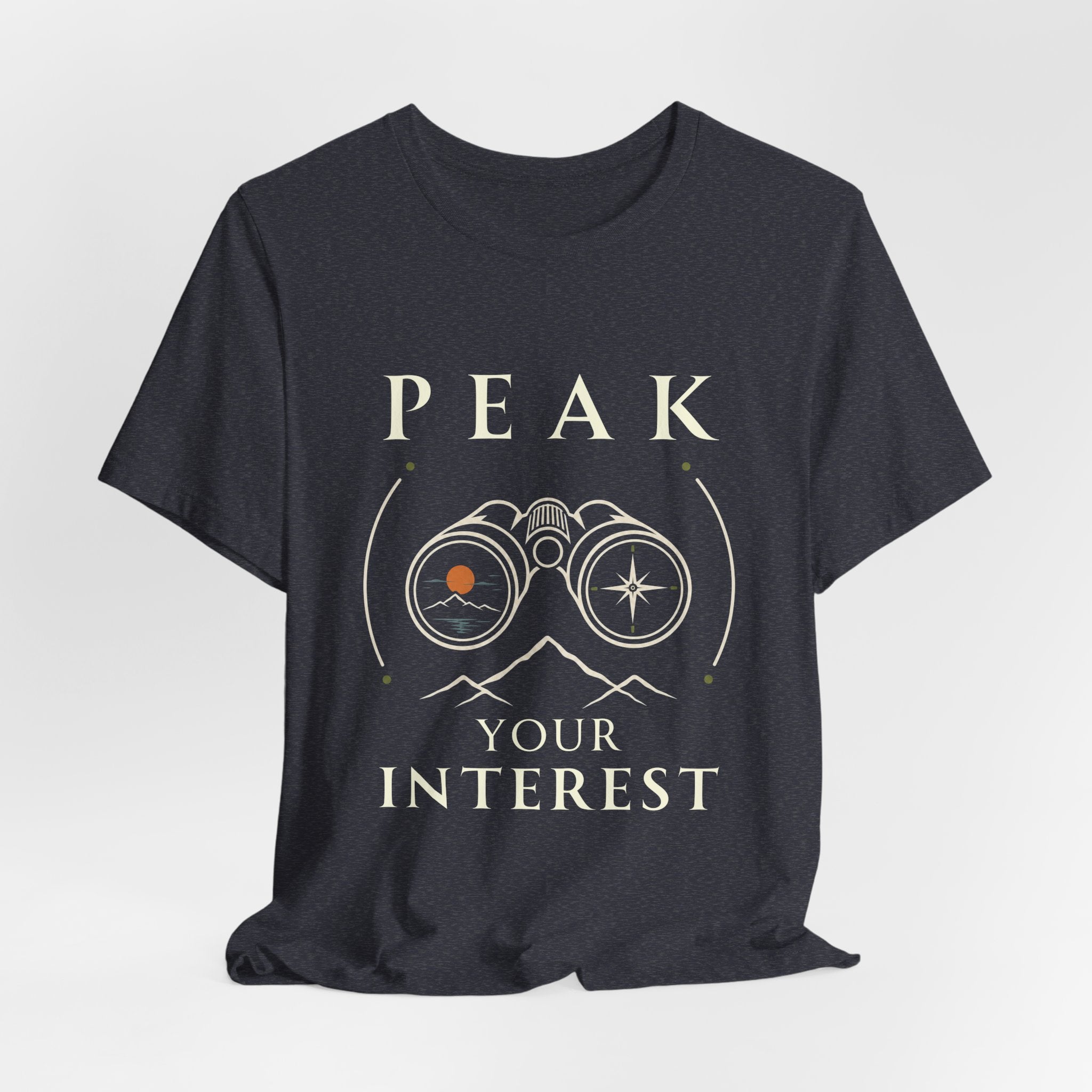Peak Your Interest | Outdoor Adventure Binoculars T-Shirt