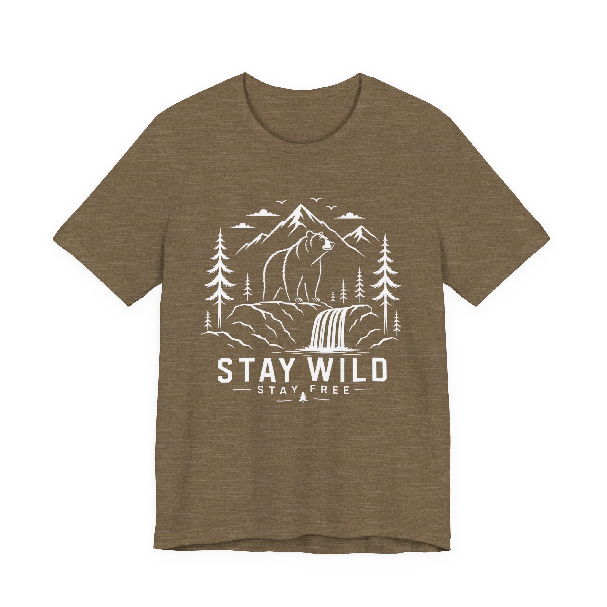 Stay Wild, Stay Free | Bear Adventure Tee