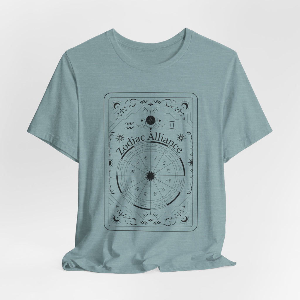 Zodiac Alliance Celestial Chart Graphic T-Shirt