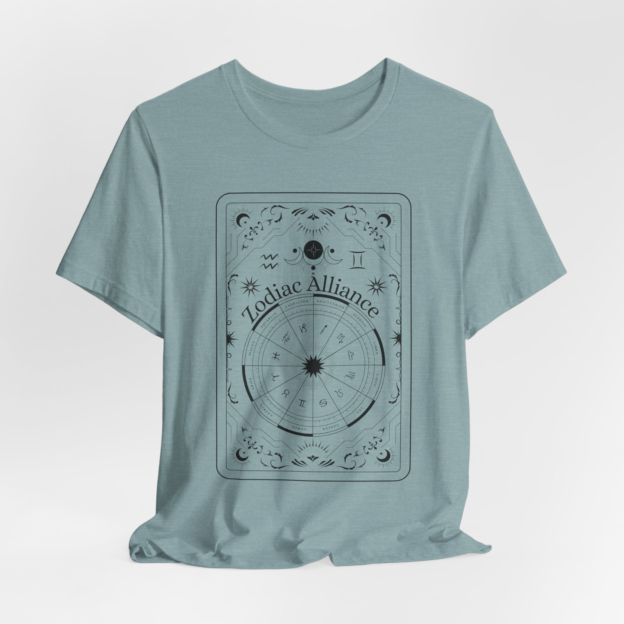 Zodiac Alliance Celestial Chart Graphic T-Shirt