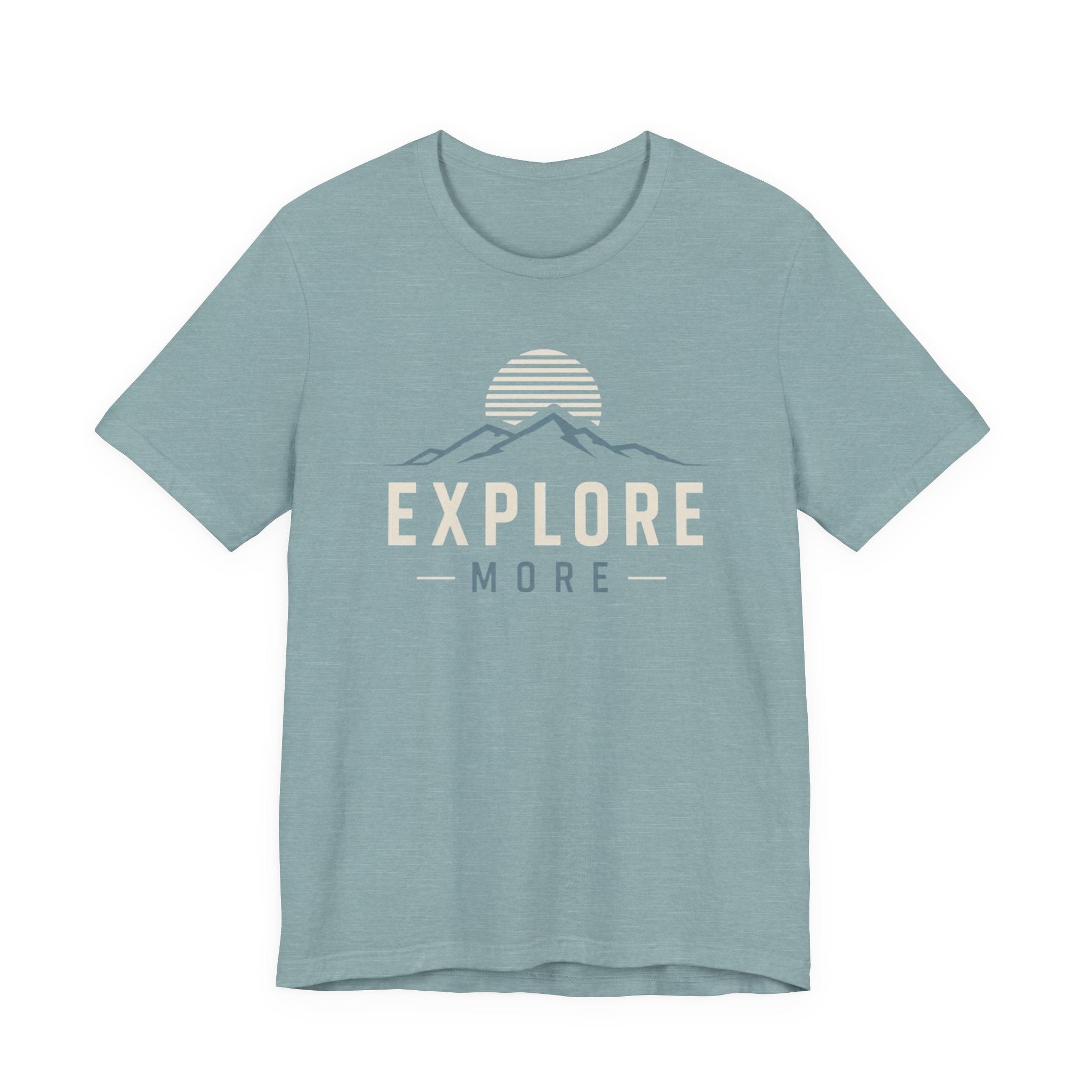 Explore More Mountain Sunset Outdoor Graphic Tshirt