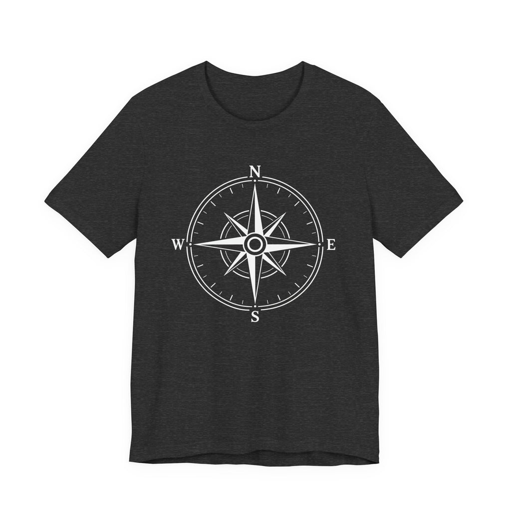 Classic Compass Rose | Minimalist Outdoor Adventure T-Shirt