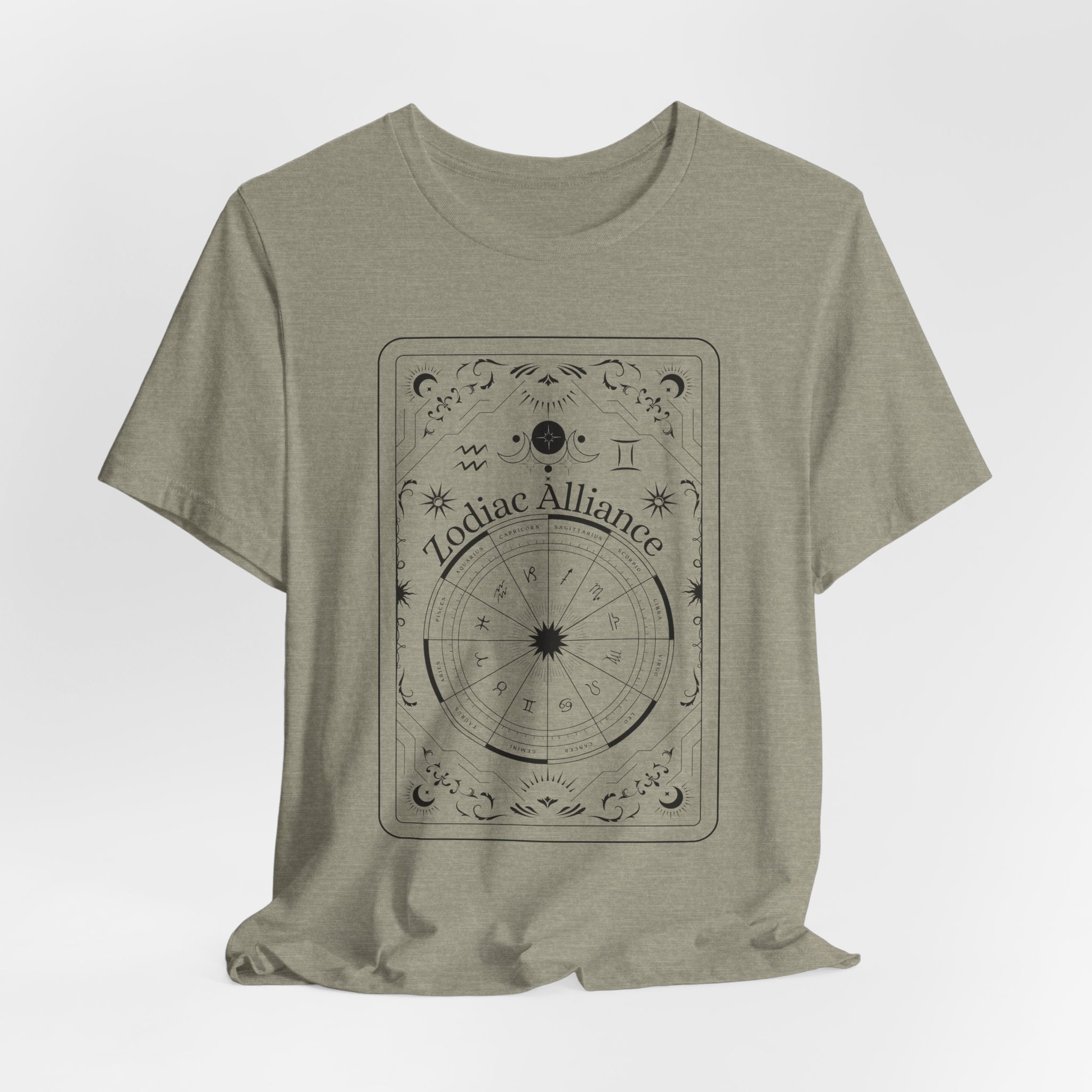 Zodiac Alliance Celestial Chart Graphic T-Shirt