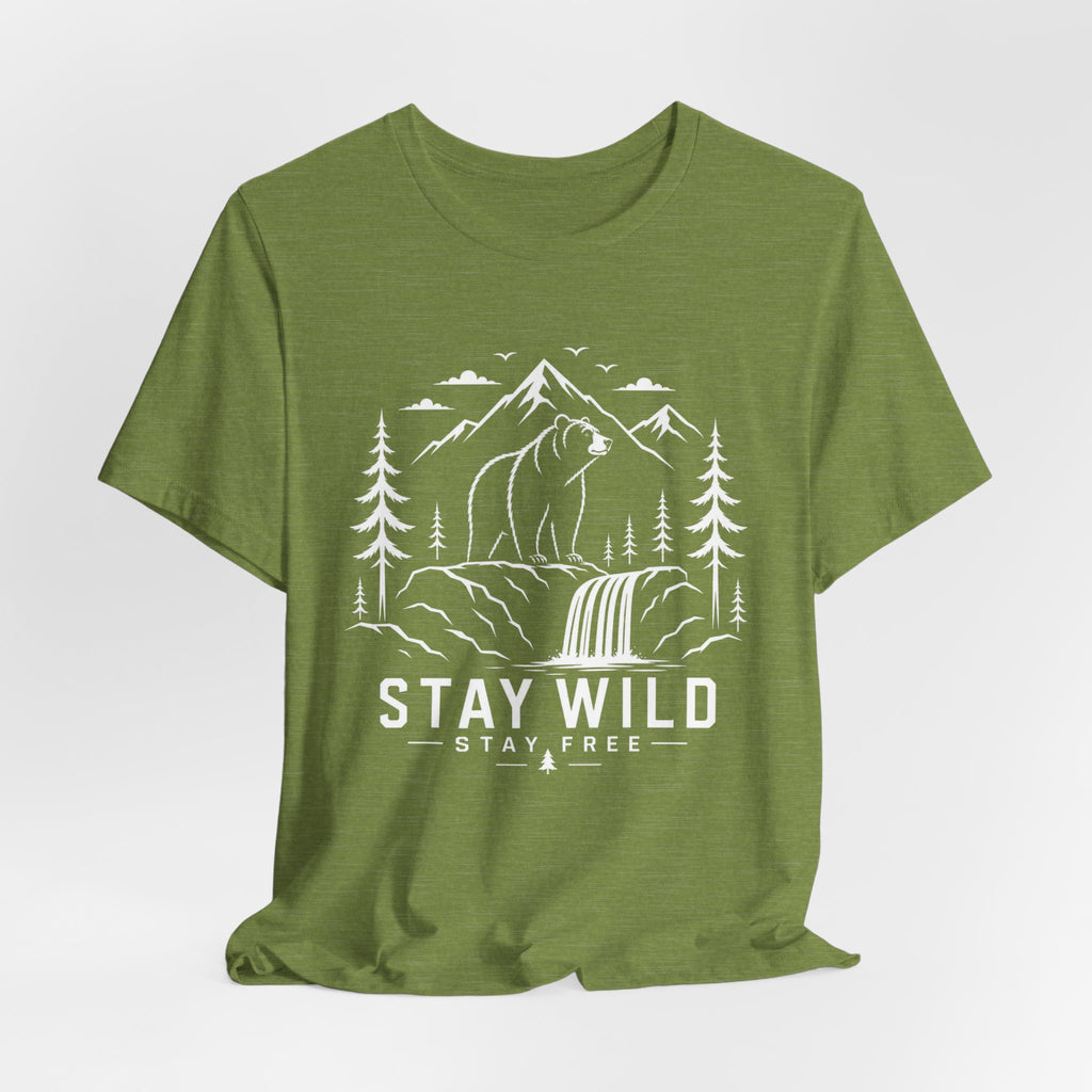 Stay Wild, Stay Free | Bear Adventure Tee