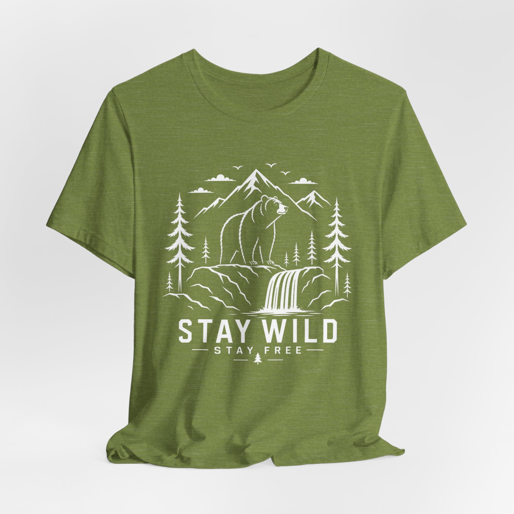 Stay Wild, Stay Free | Bear Adventure Tee