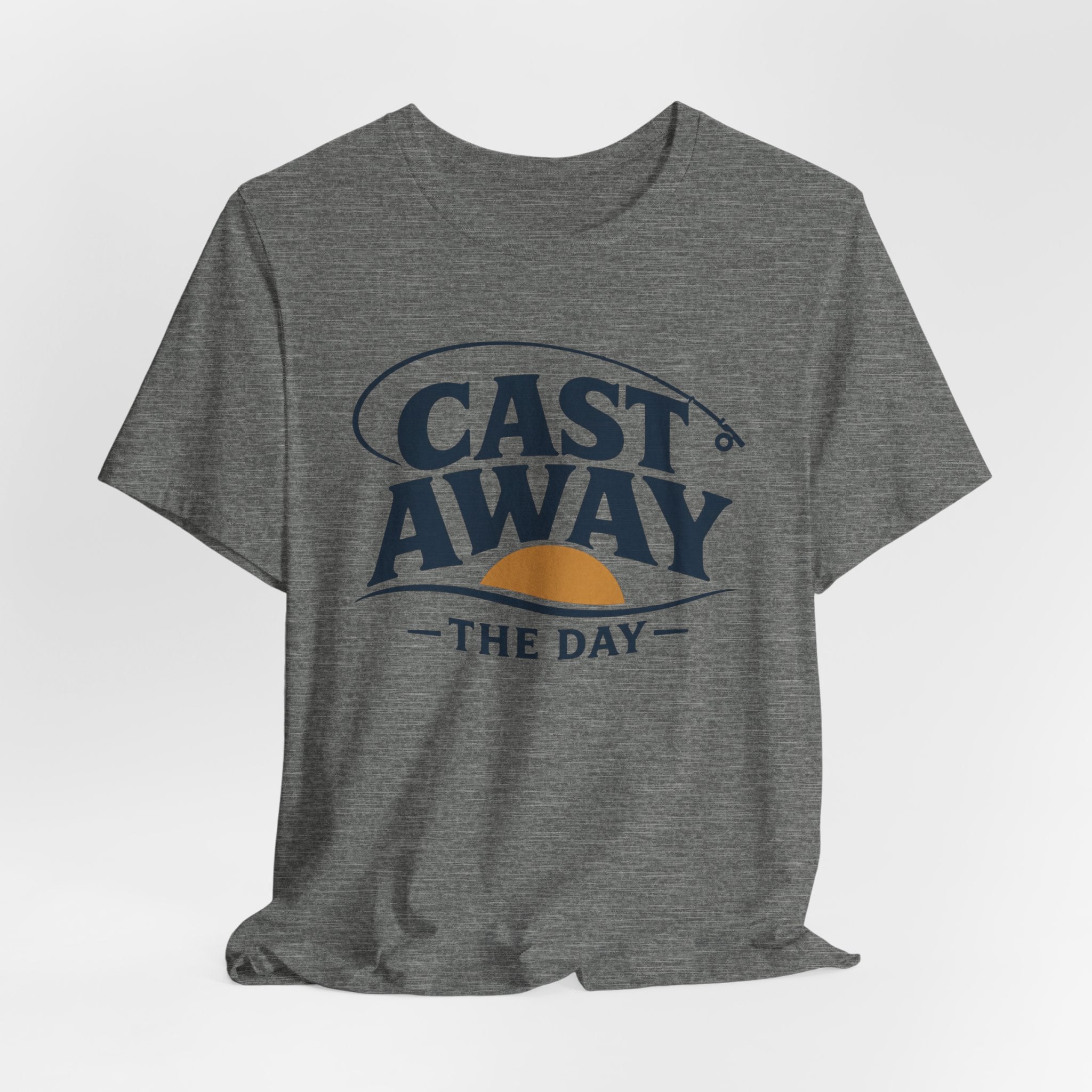 Cast Away the Day | Fishing Graphic T-Shirt