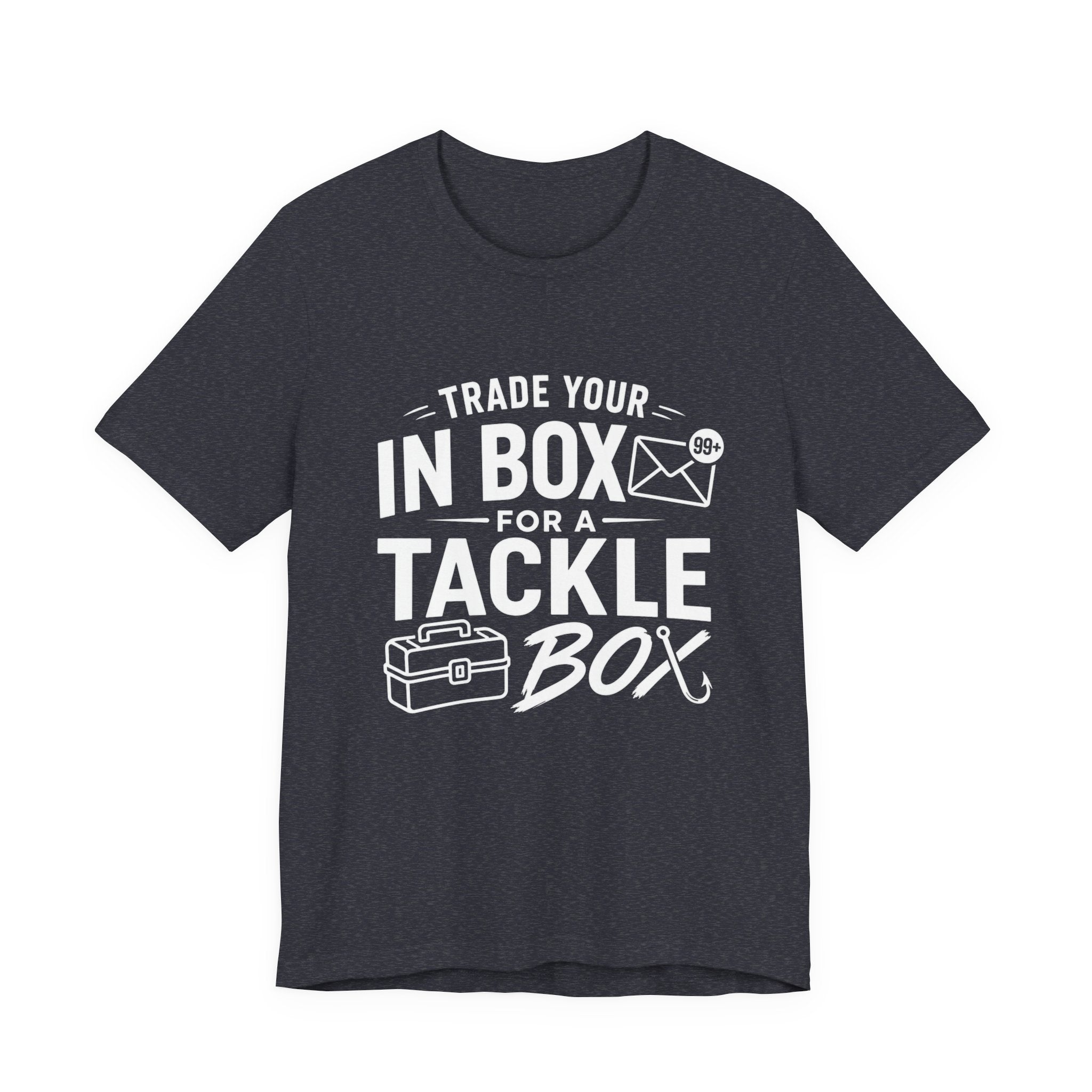 Trade Your Inbox for a Tackle Box Funny Fishing T-Shirt