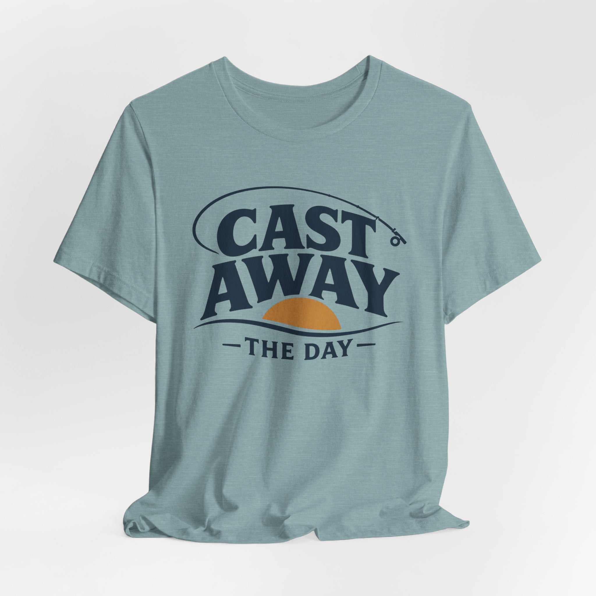 Cast Away the Day | Fishing Graphic T-Shirt