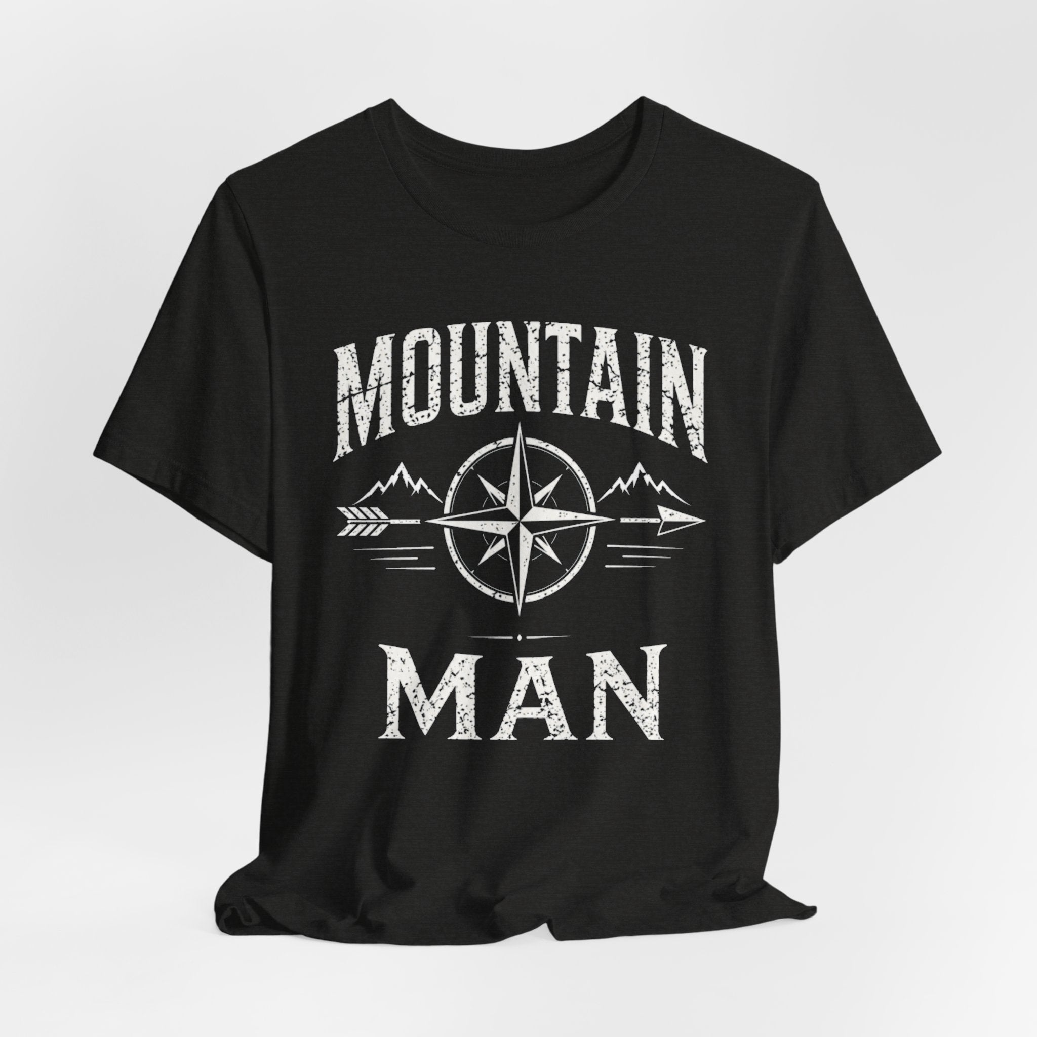Mountain Man | Vintage Compass Outdoor Adventure T-Shirt