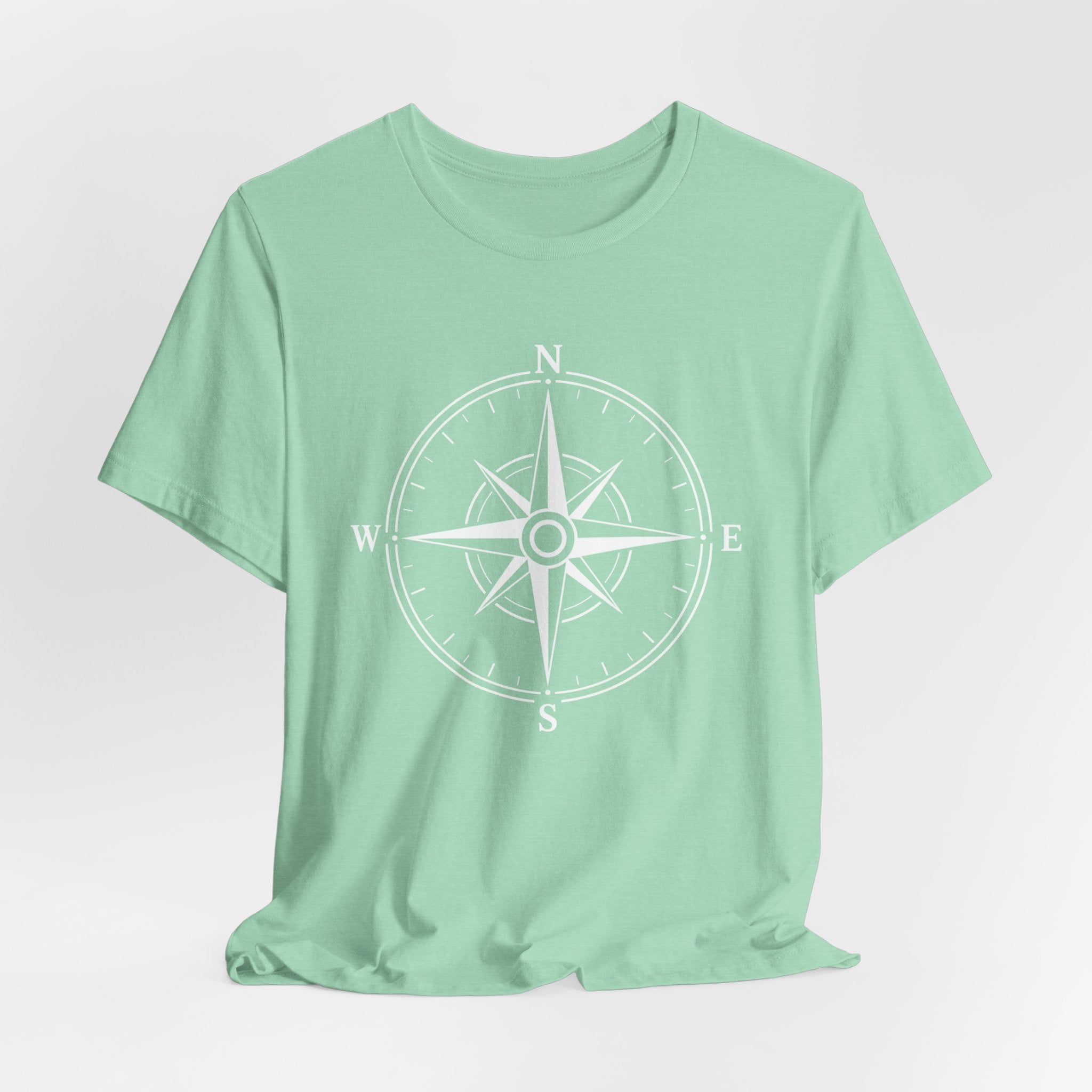 Classic Compass Rose | Minimalist Outdoor Adventure T-Shirt