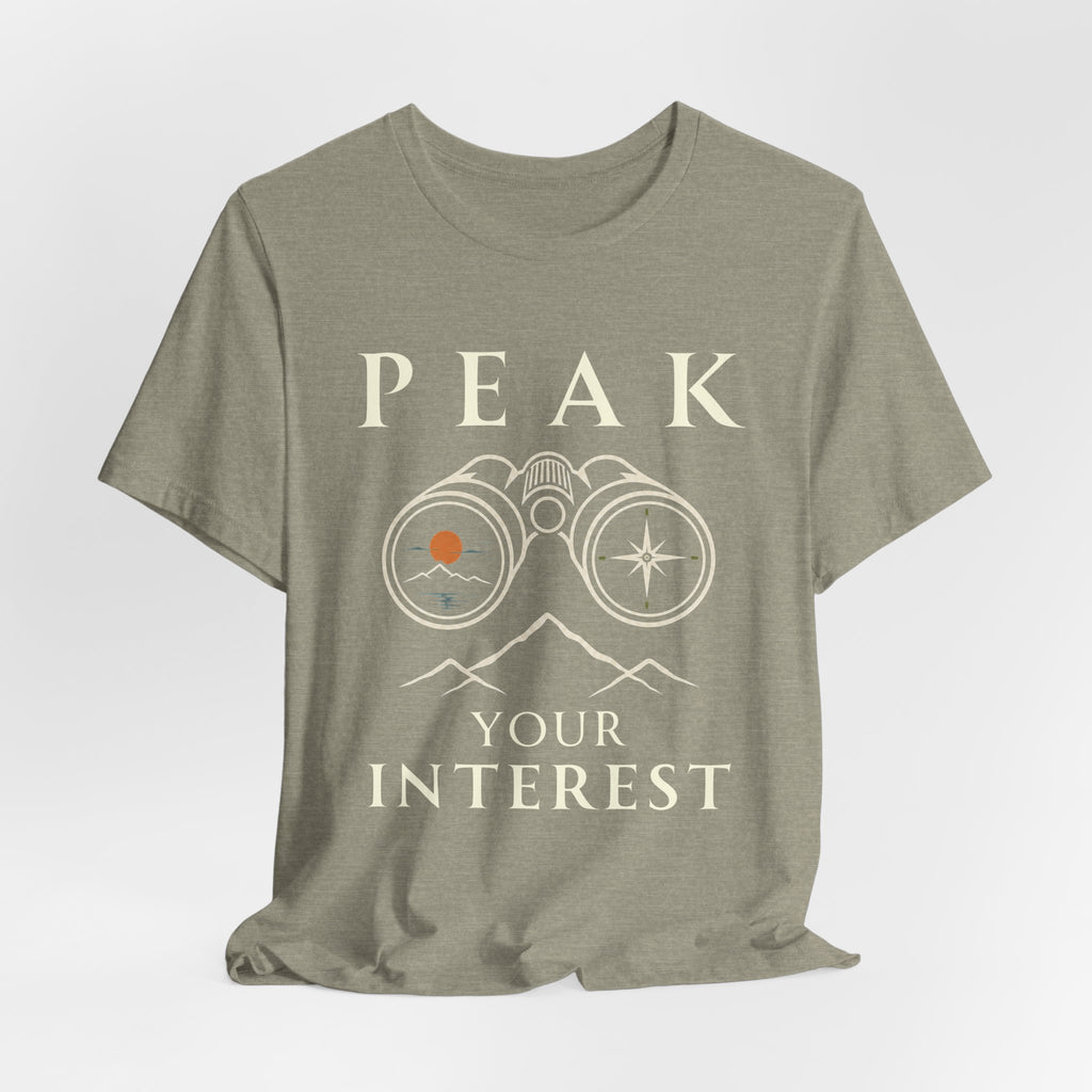 Peak Your Interest | Hiking & Mountain Adventure T-Shirt
