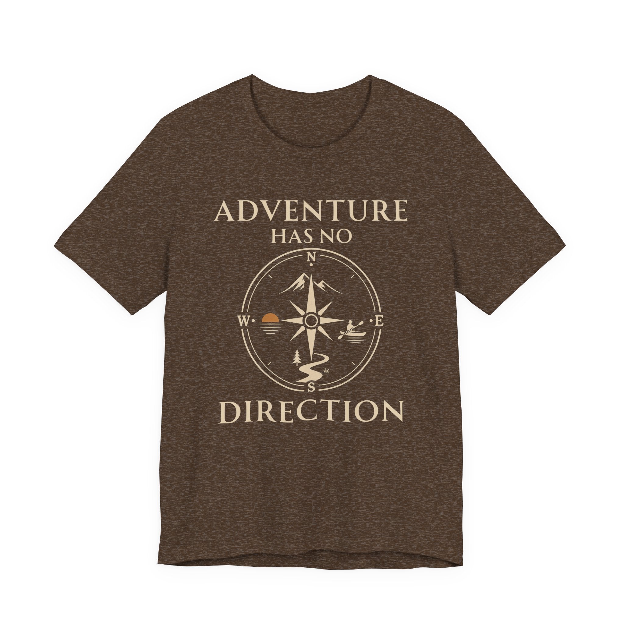 Adventure Has No Direction Outdoor Adventure T-Shirt