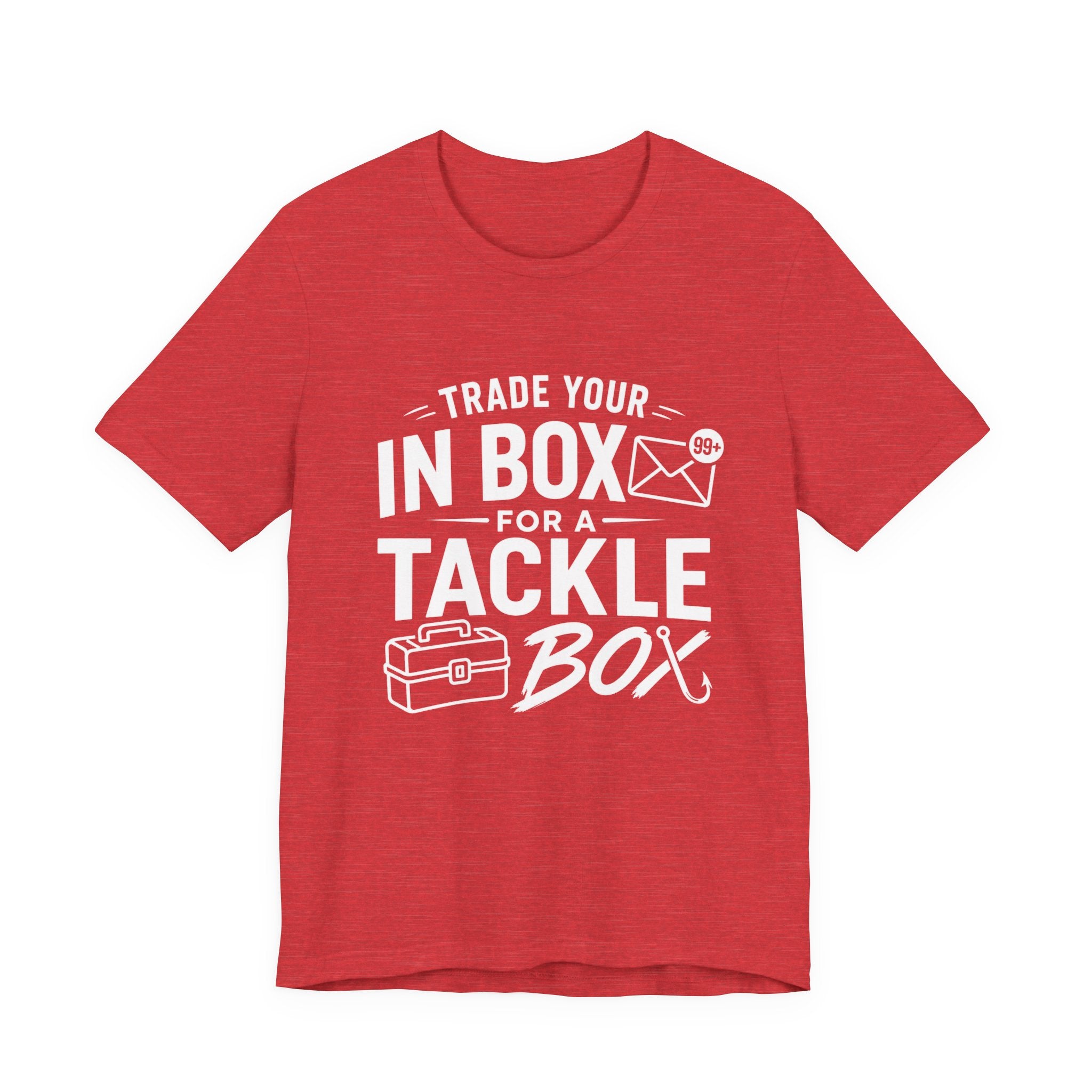 Trade Your Inbox for a Tackle Box Funny Fishing T-Shirt