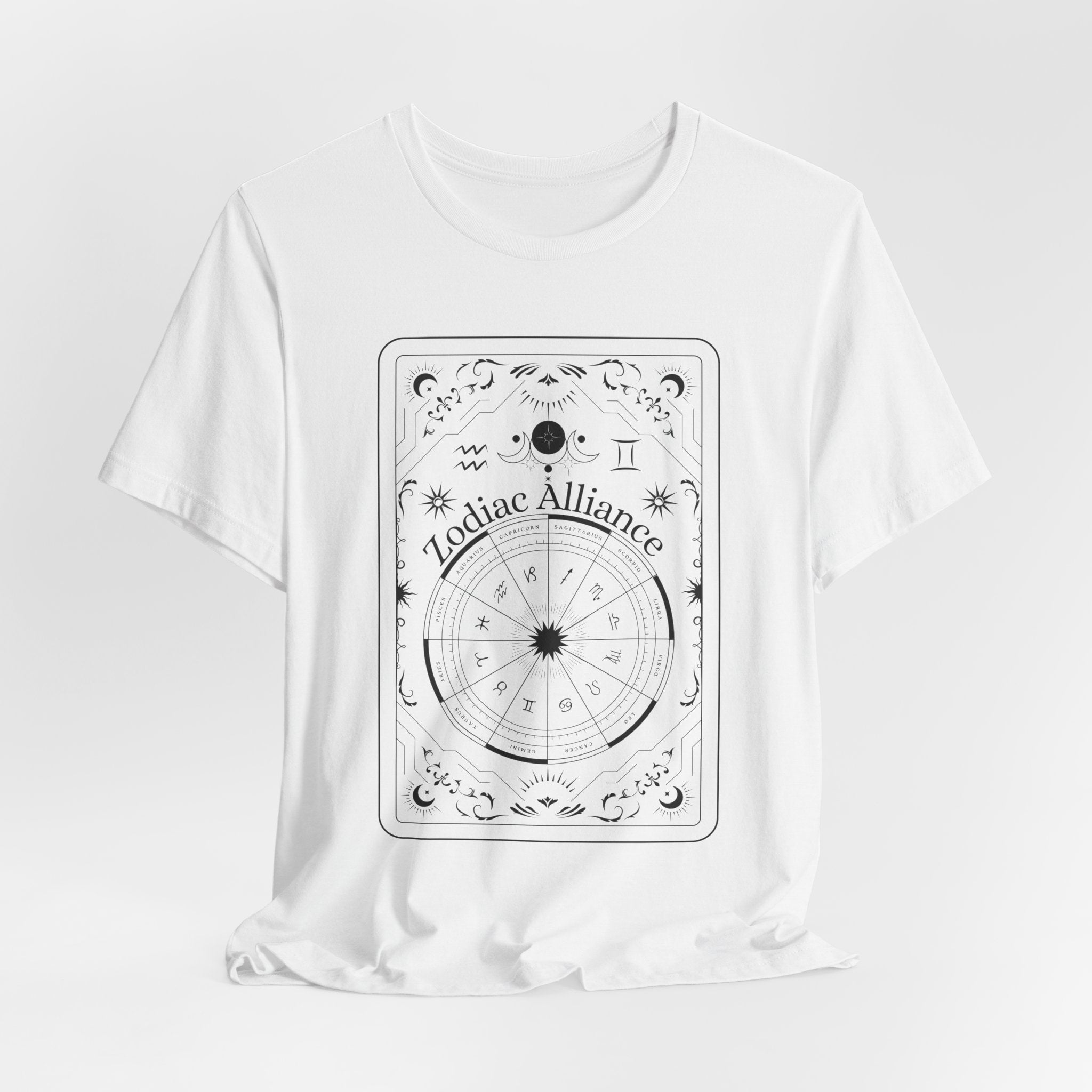 Zodiac Alliance Celestial Chart Graphic T-Shirt