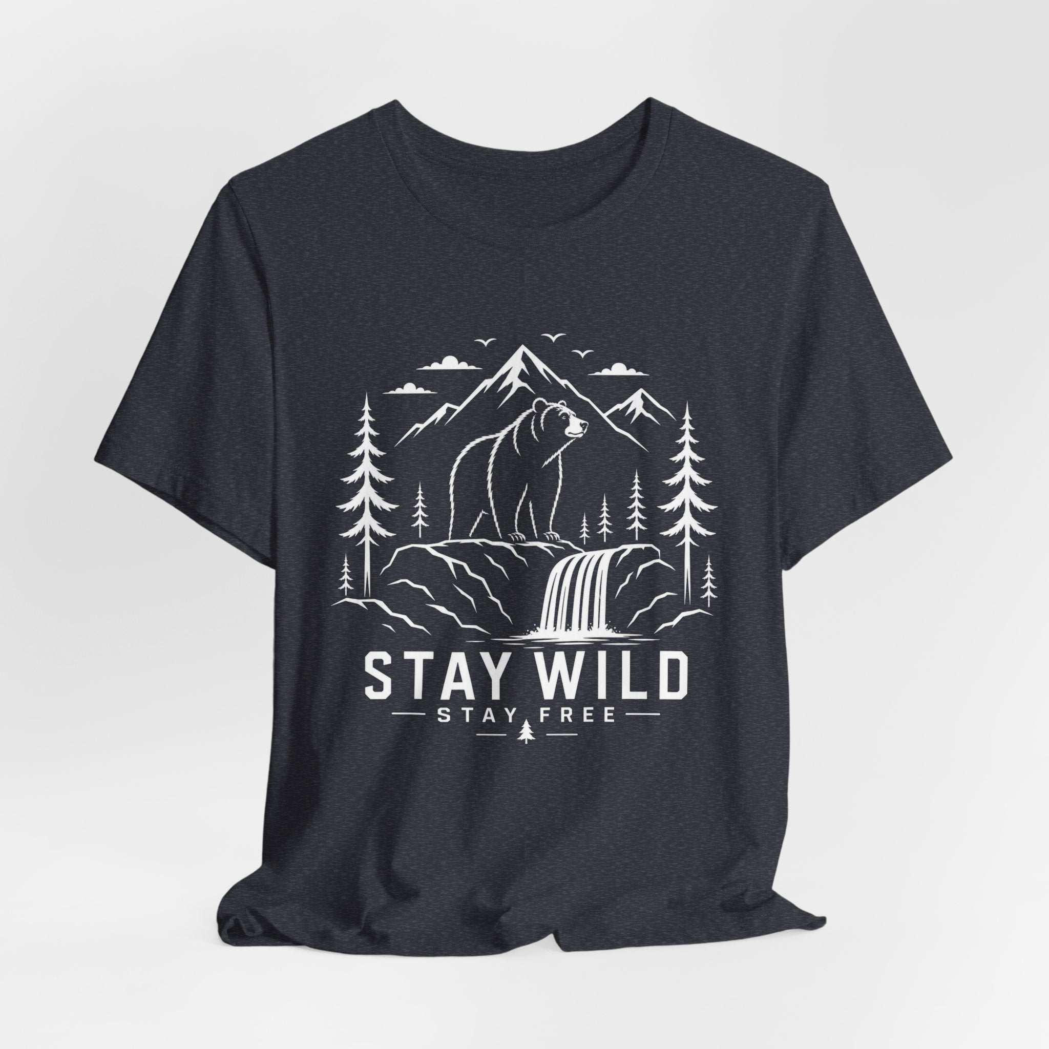 Stay Wild, Stay Free | Bear Adventure Tee
