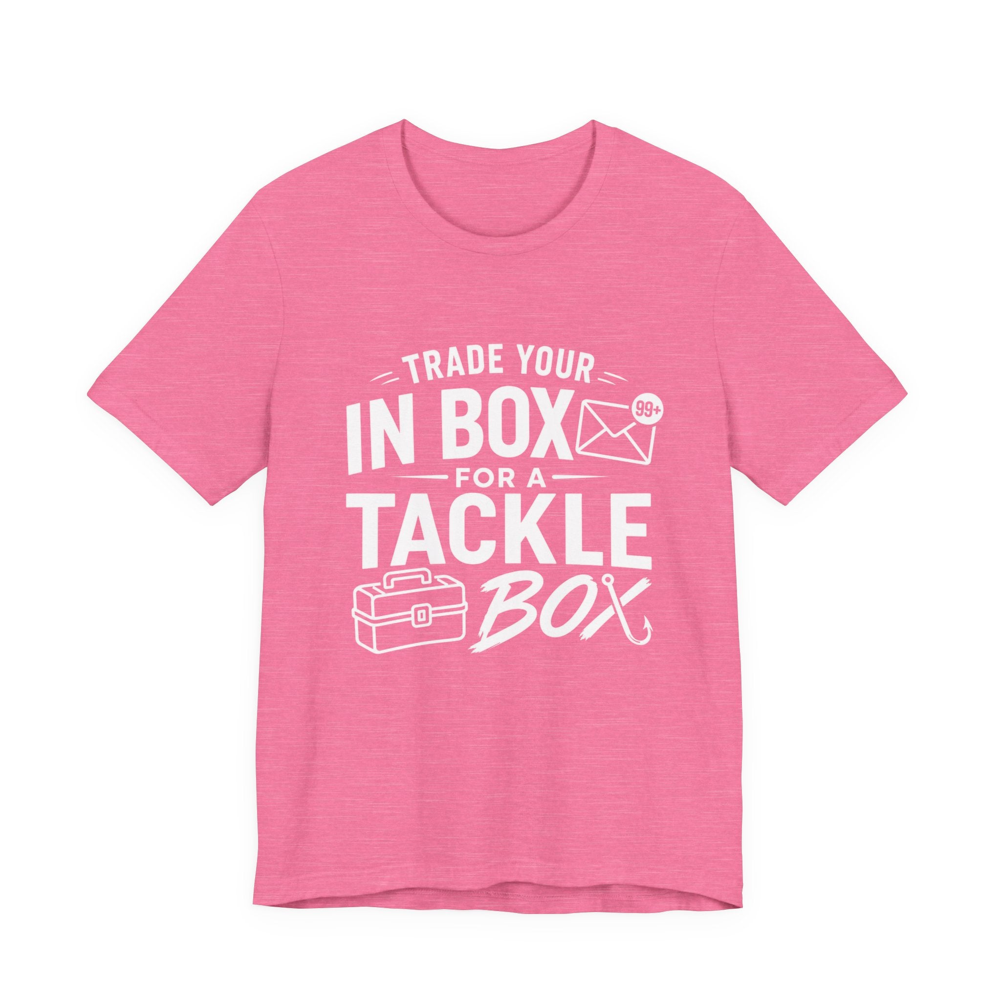 Trade Your Inbox for a Tackle Box Funny Fishing T-Shirt