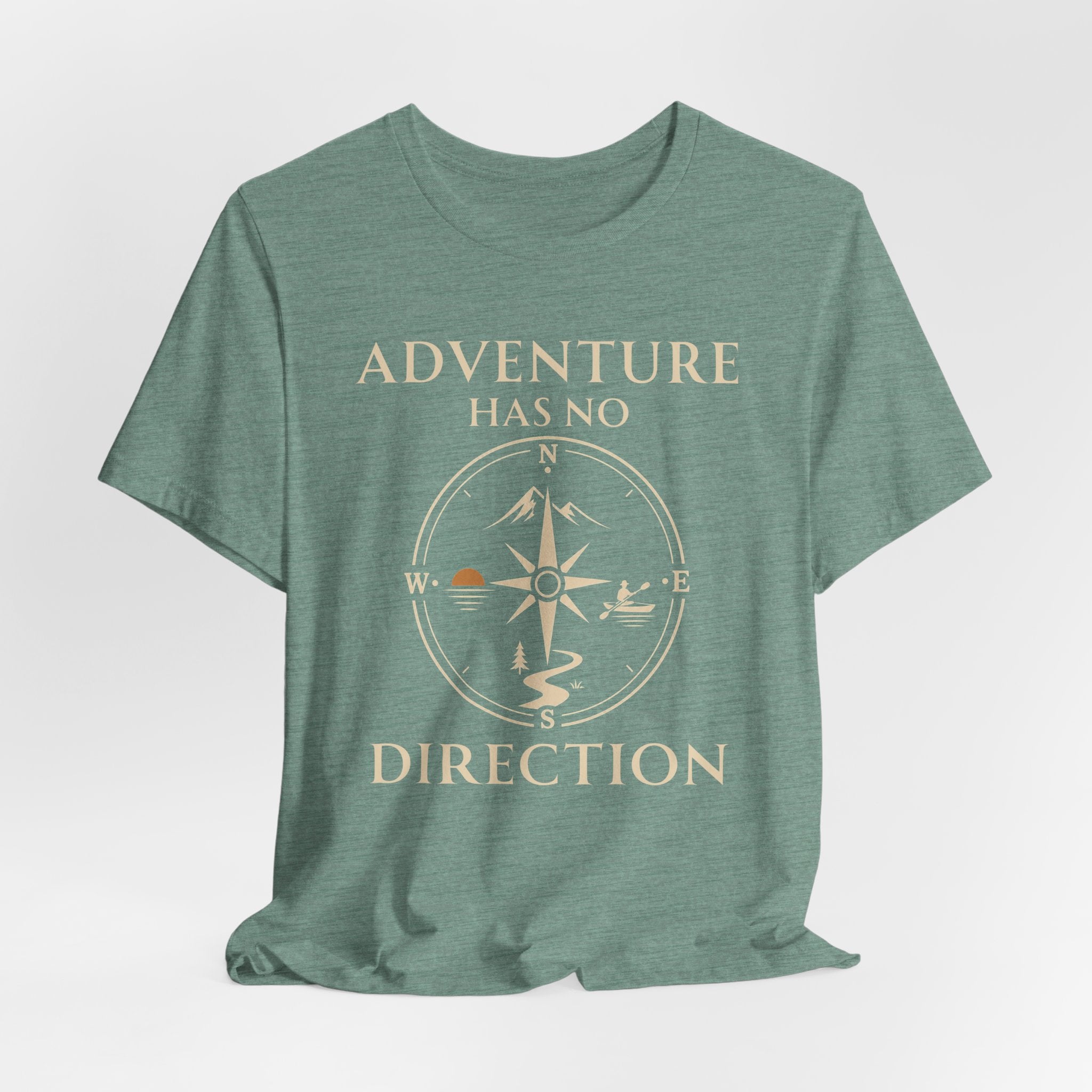 Adventure Has No Direction Outdoor Adventure T-Shirt