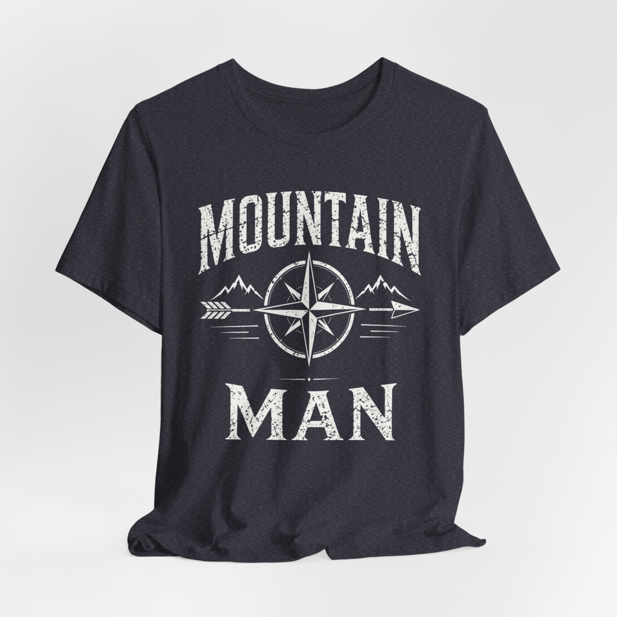 Mountain Man | Vintage Compass Outdoor Adventure T-Shirt