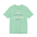 Explore More Mountain Sunset Outdoor Graphic Tshirt
