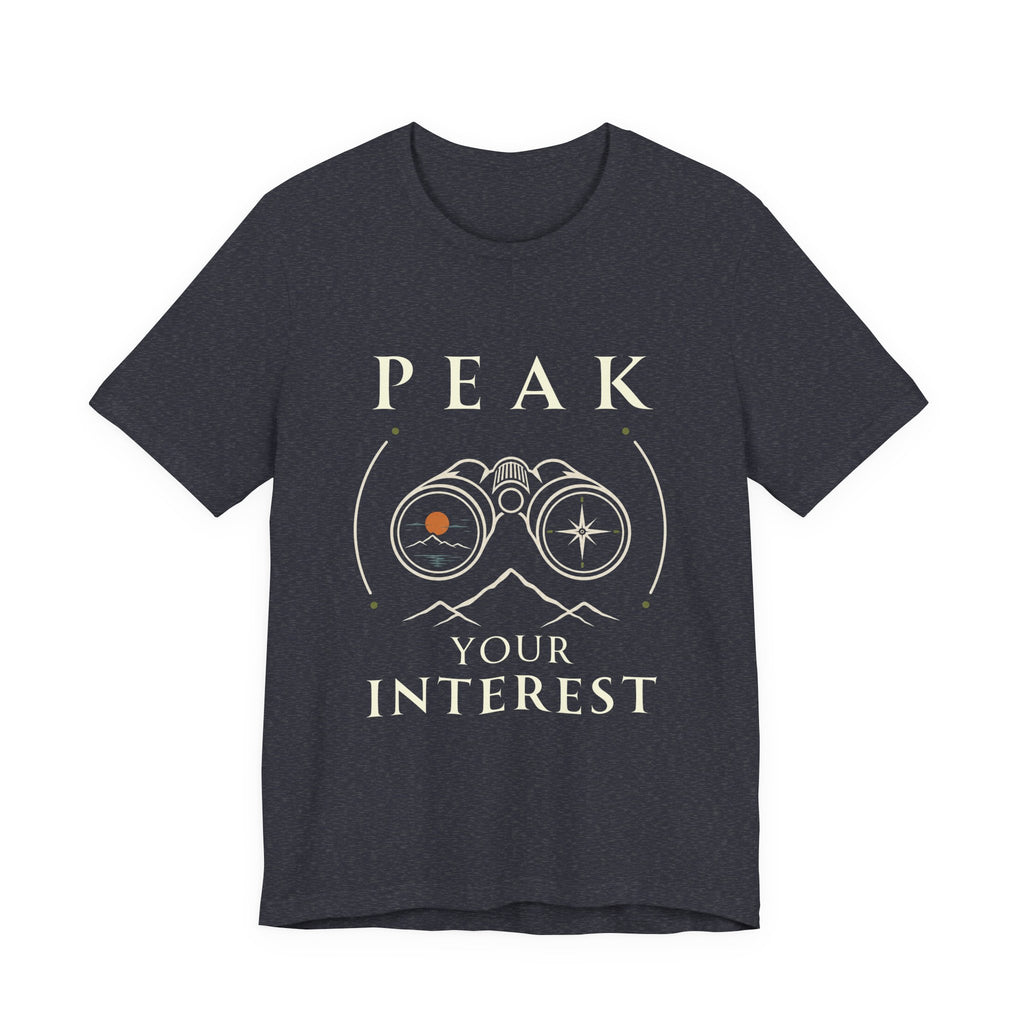 Peak Your Interest | Outdoor Adventure Binoculars T-Shirt