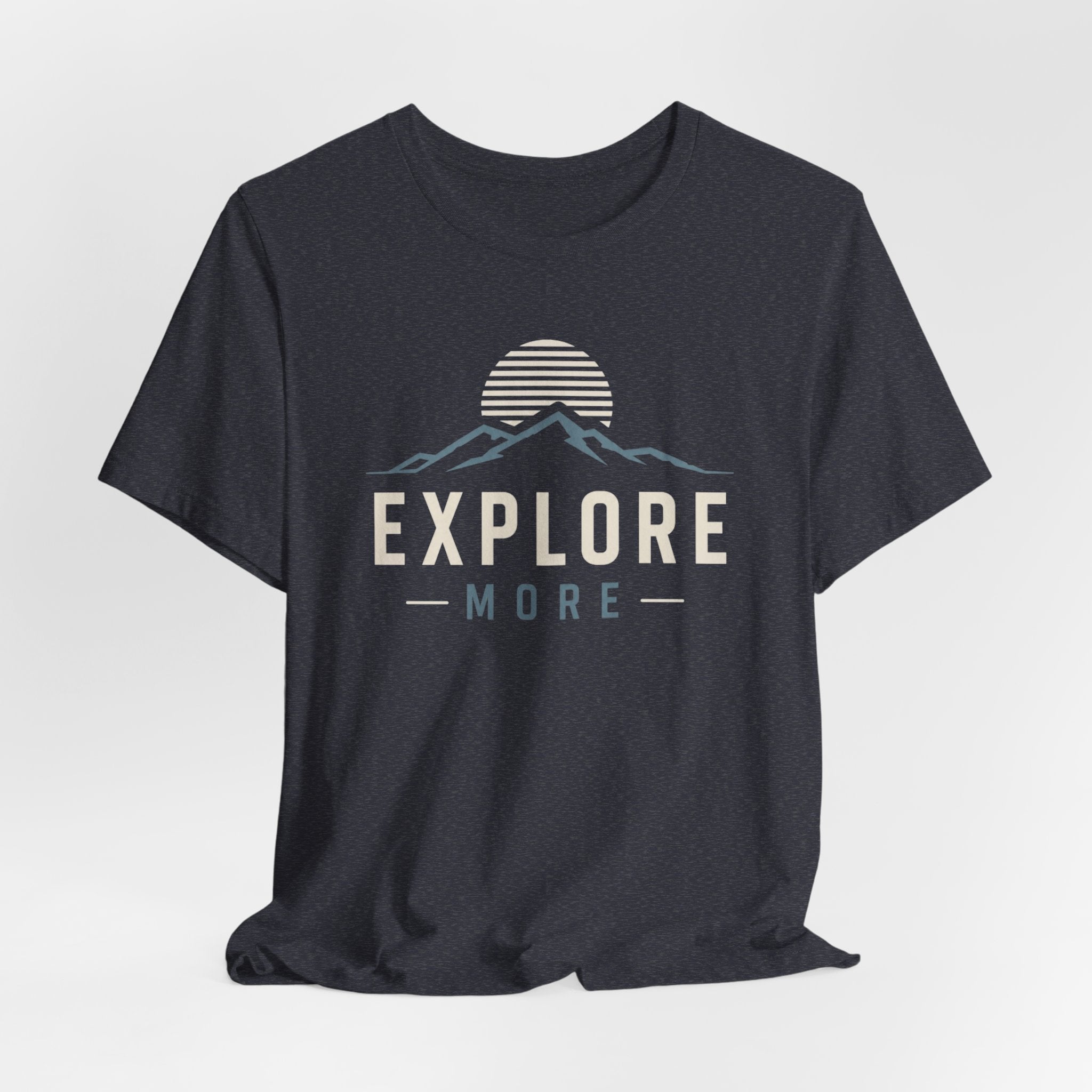 Explore More Mountain Sunset Outdoor Graphic Tshirt