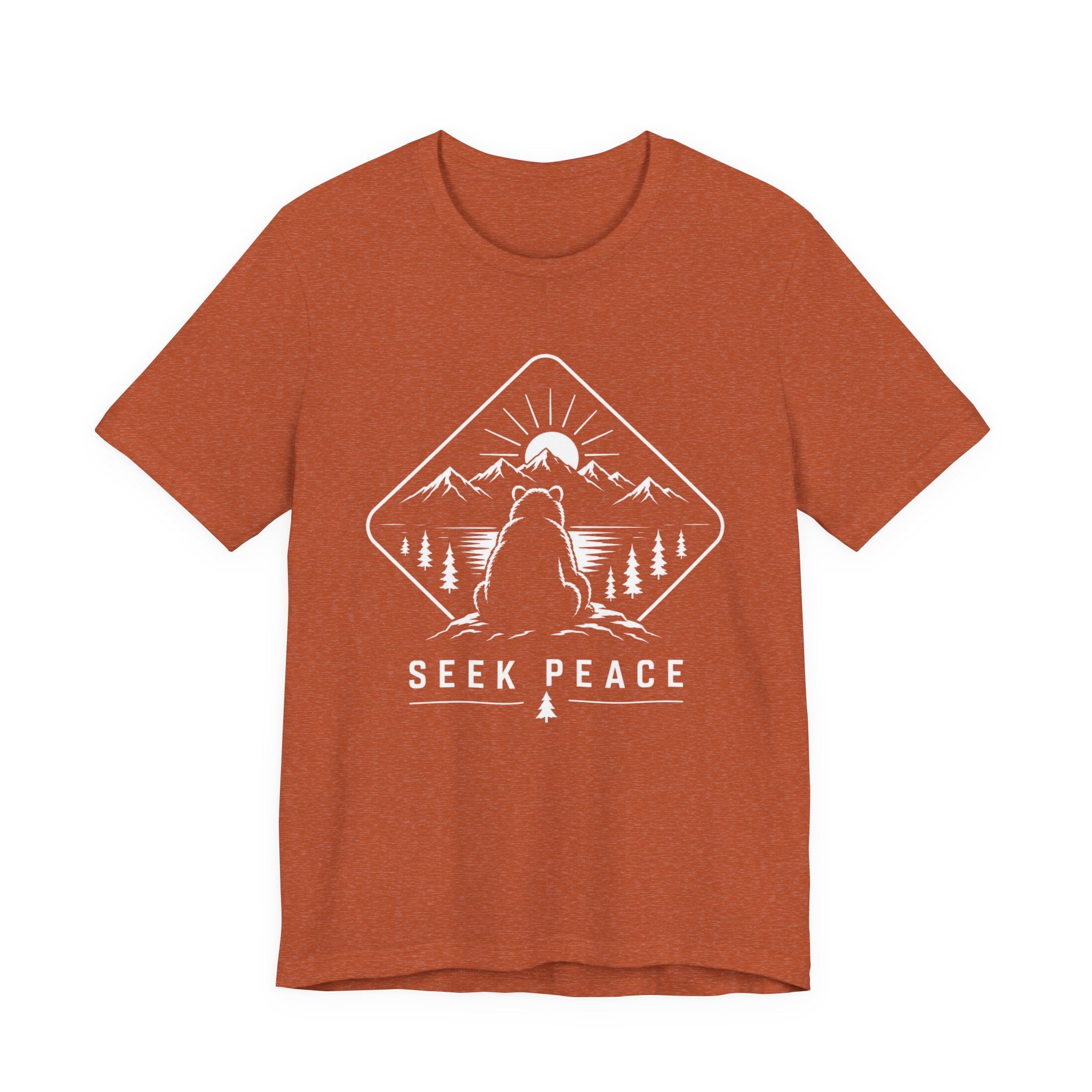 Seek Peace - Bear Wilderness Tee