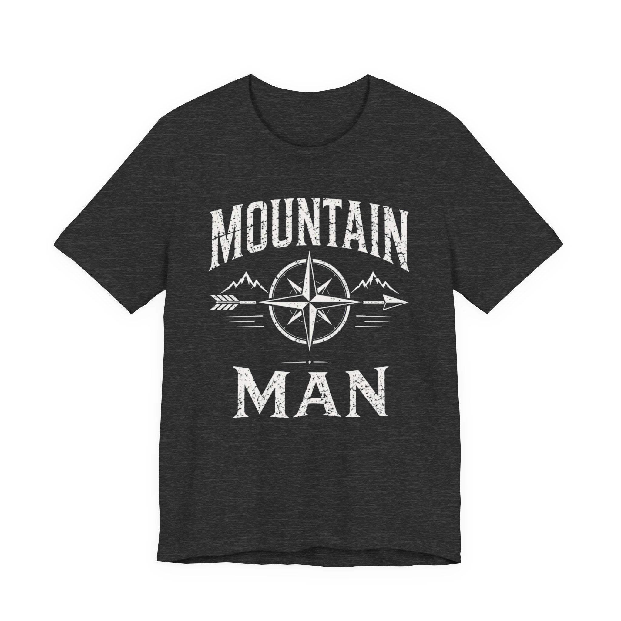 Mountain Man | Vintage Compass Outdoor Adventure T-Shirt