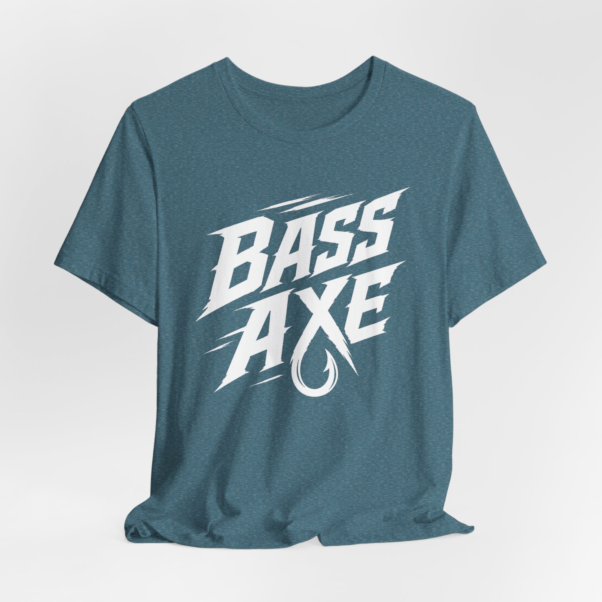 Bass Axe – Fishing Graphic T-Shirt