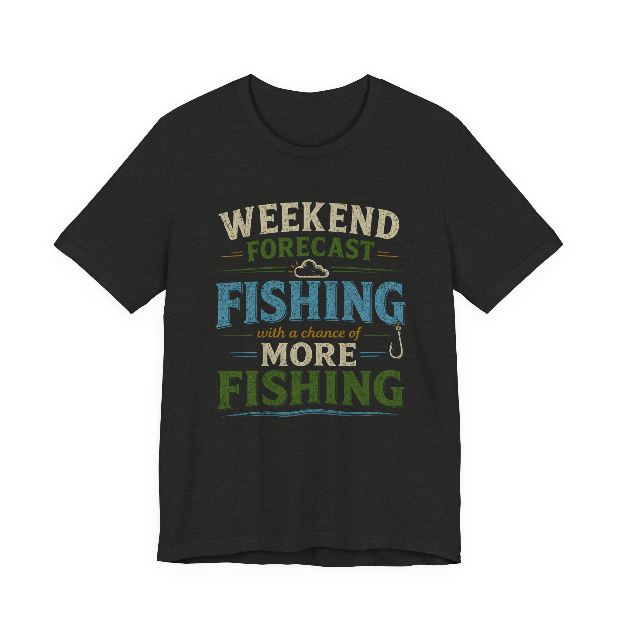 Weekend Forecast Fishing T-Shirt