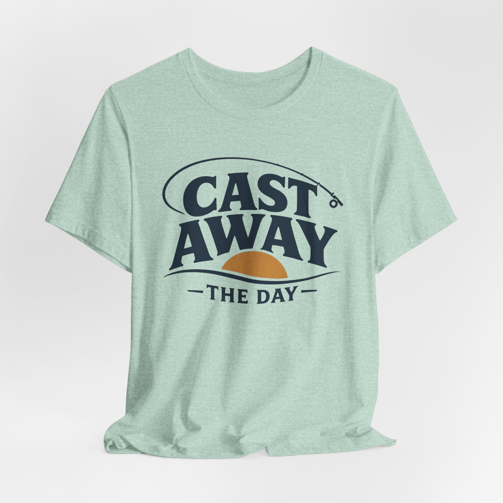 Cast Away the Day | Fishing Graphic T-Shirt
