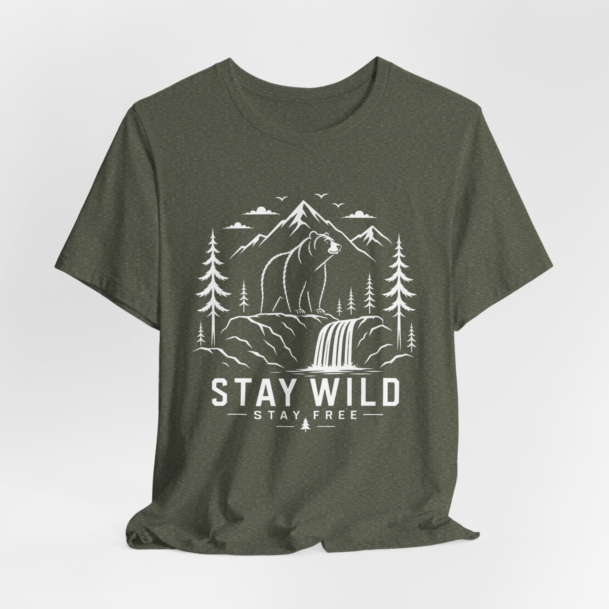Stay Wild, Stay Free | Bear Adventure Tee