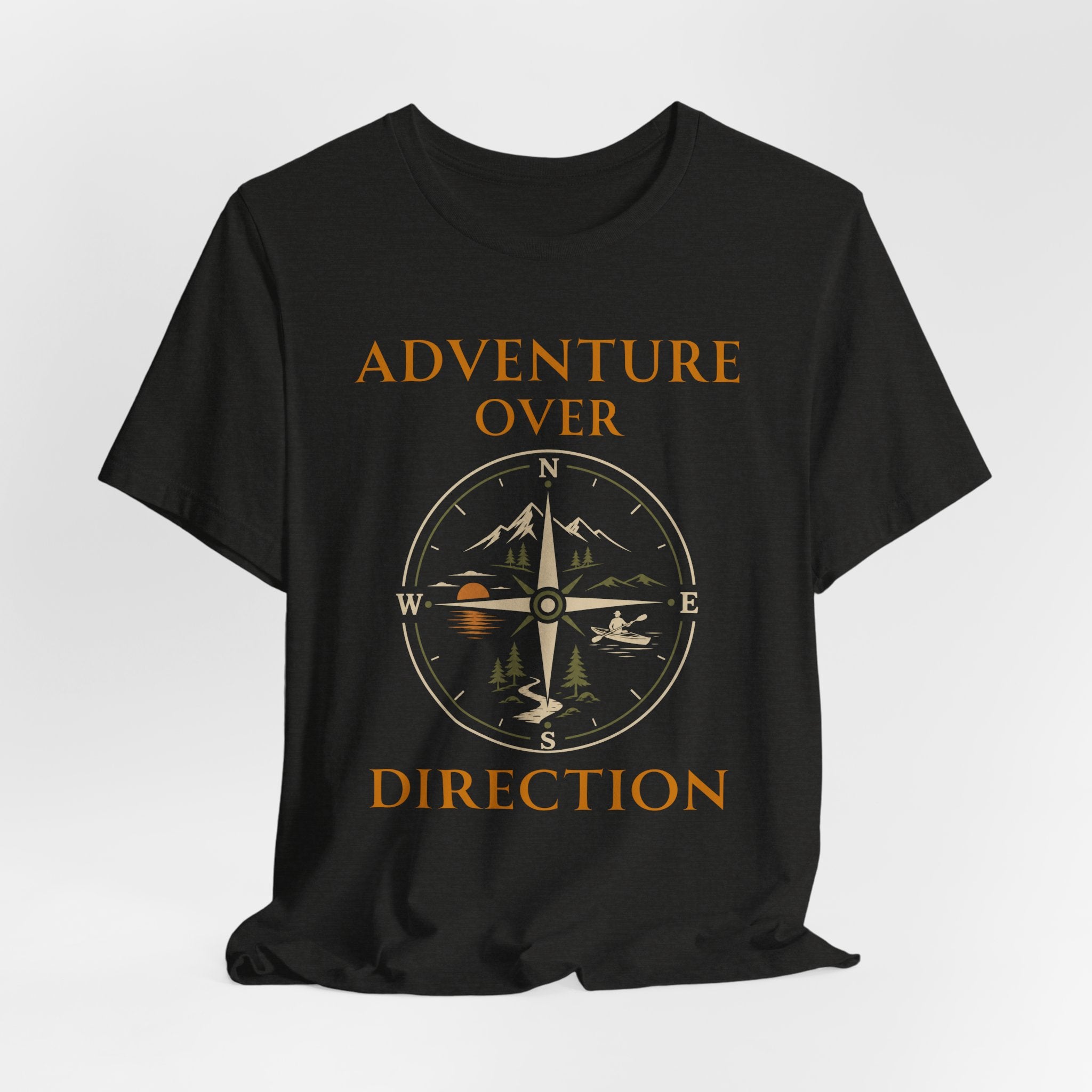 Adventure Over Direction | Outdoor Adventure T-Shirt
