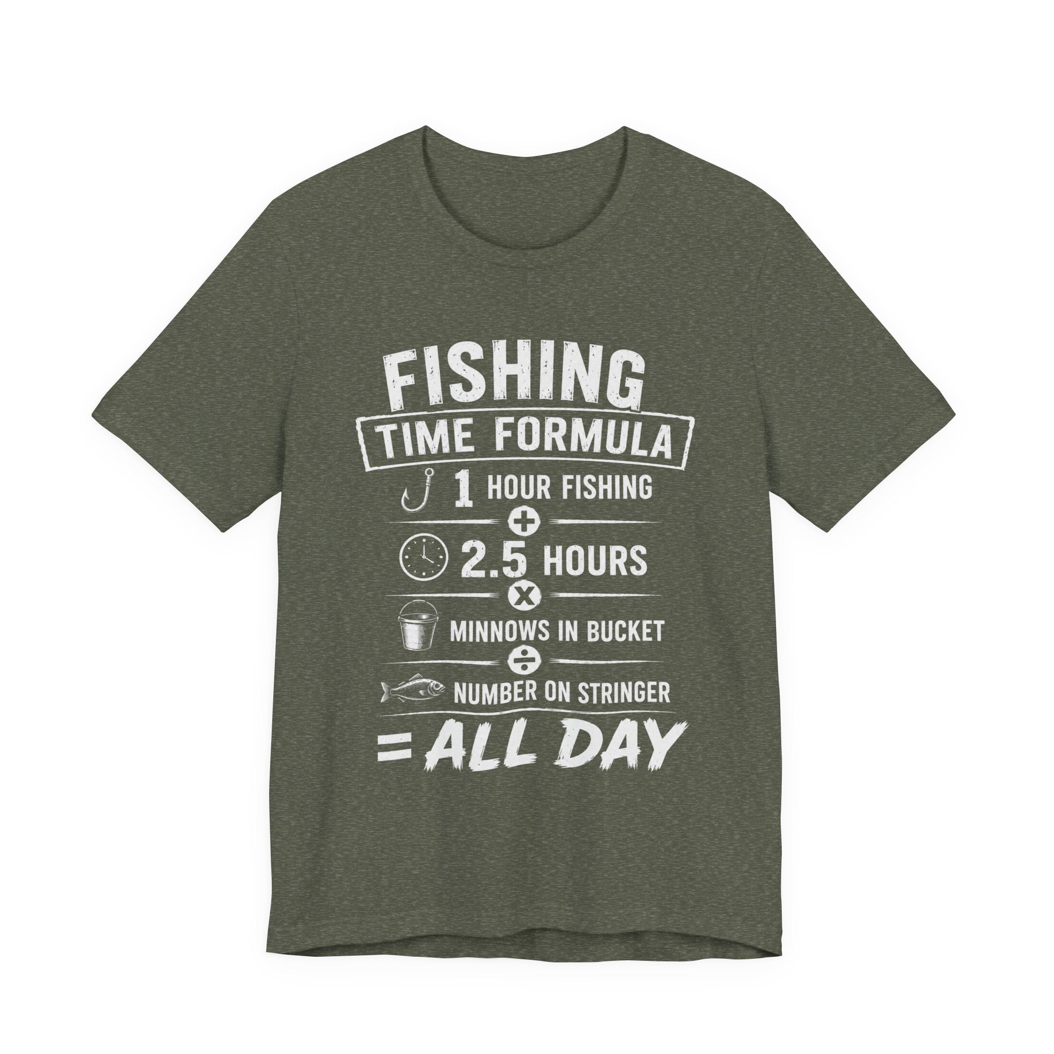 Fishing Time Formula – Graphic Fishing T-Shirt