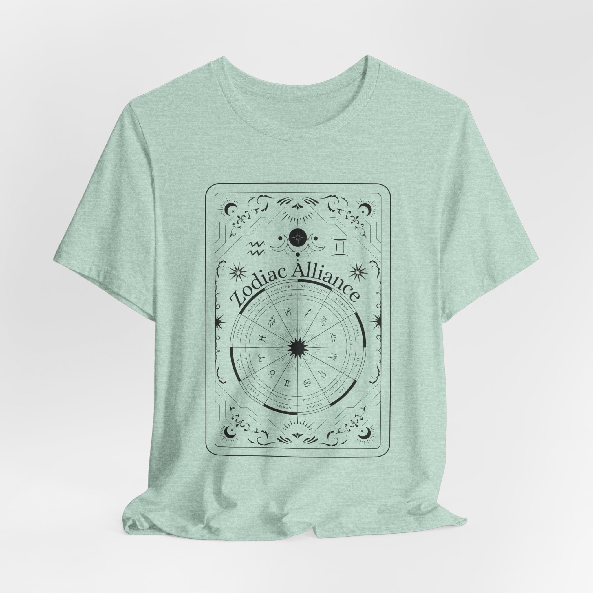Zodiac Alliance Celestial Chart Graphic T-Shirt