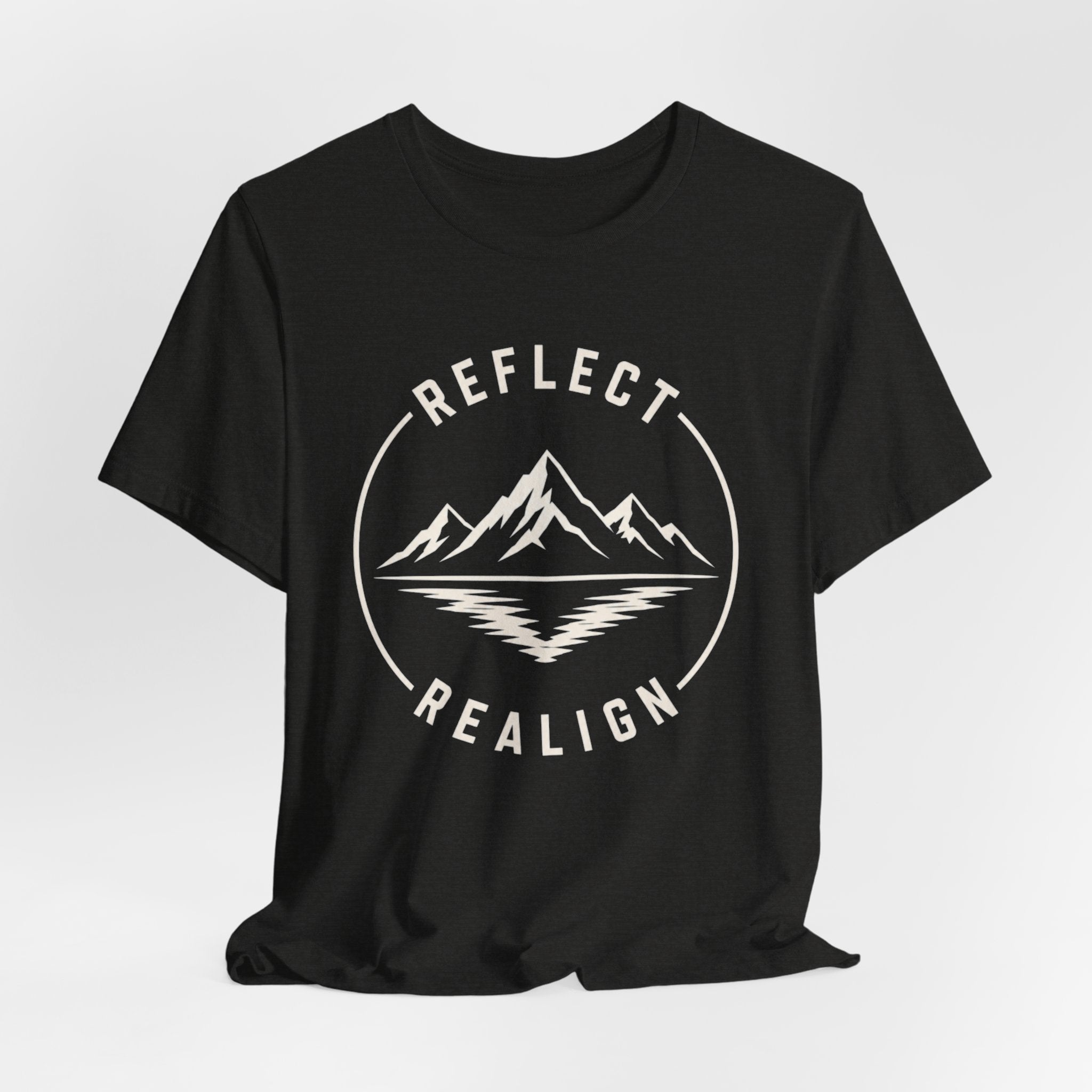 Reflect • Realign | Mountain Reflection Graphic T-Shirt