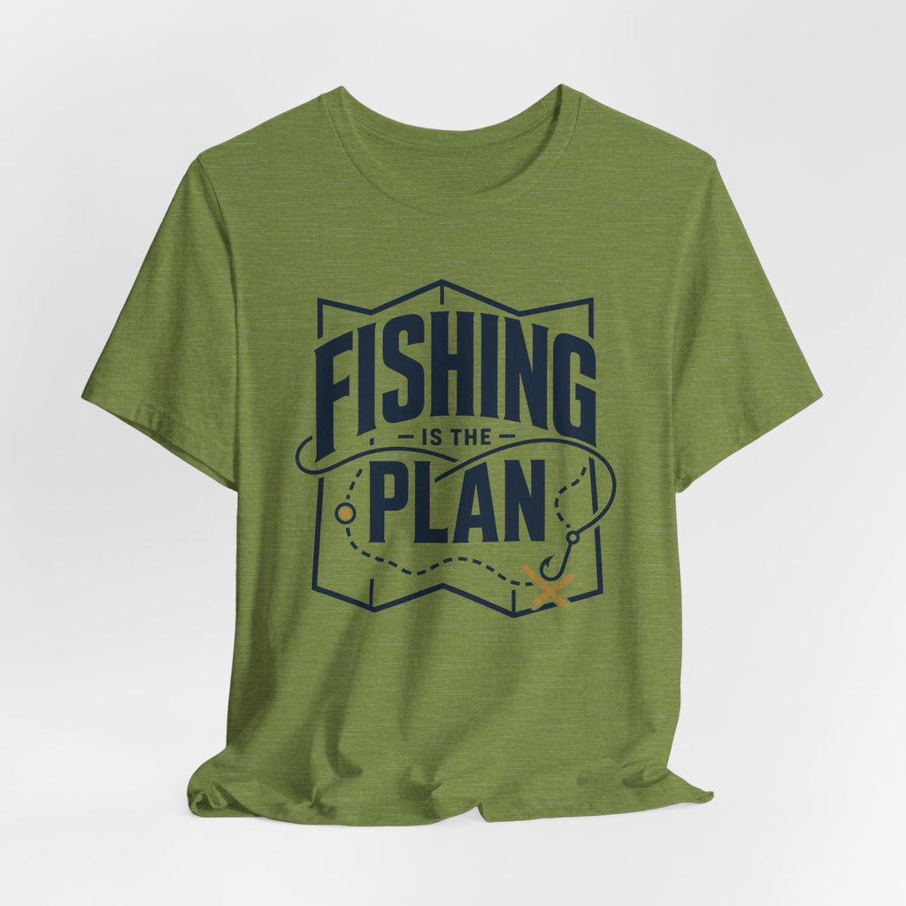 Fishing Is the Plan | Fishing Graphic T-Shirt