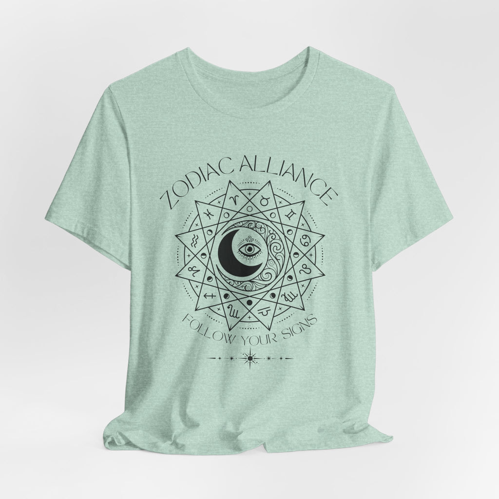 Zodiac Alliance Moon & Stars Graphic T-Shirt