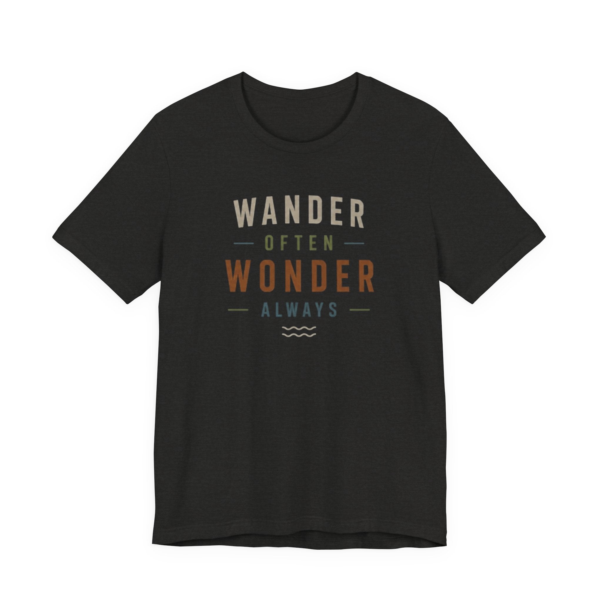 Wander Often, Wonder Always - Outdoor Adventure Graphic T-Shirt