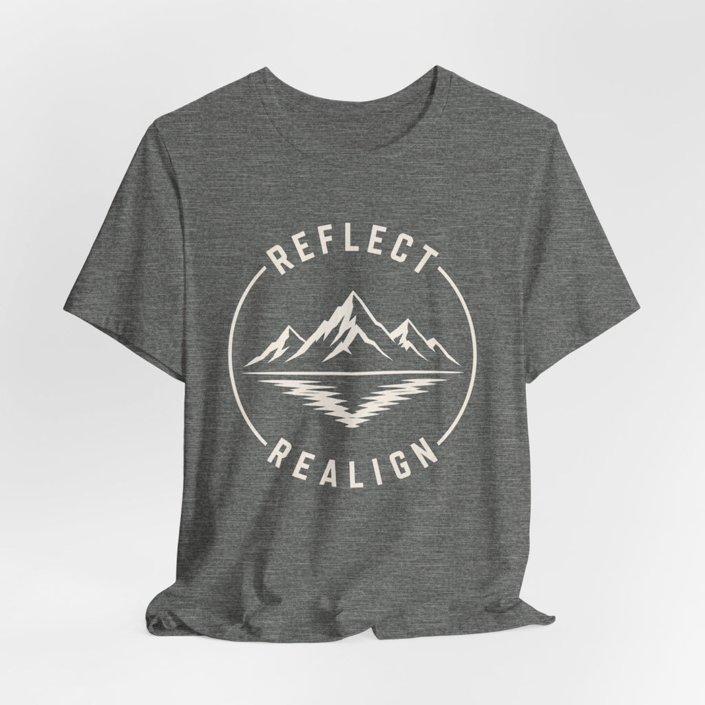 Reflect • Realign | Mountain Reflection Graphic T-Shirt