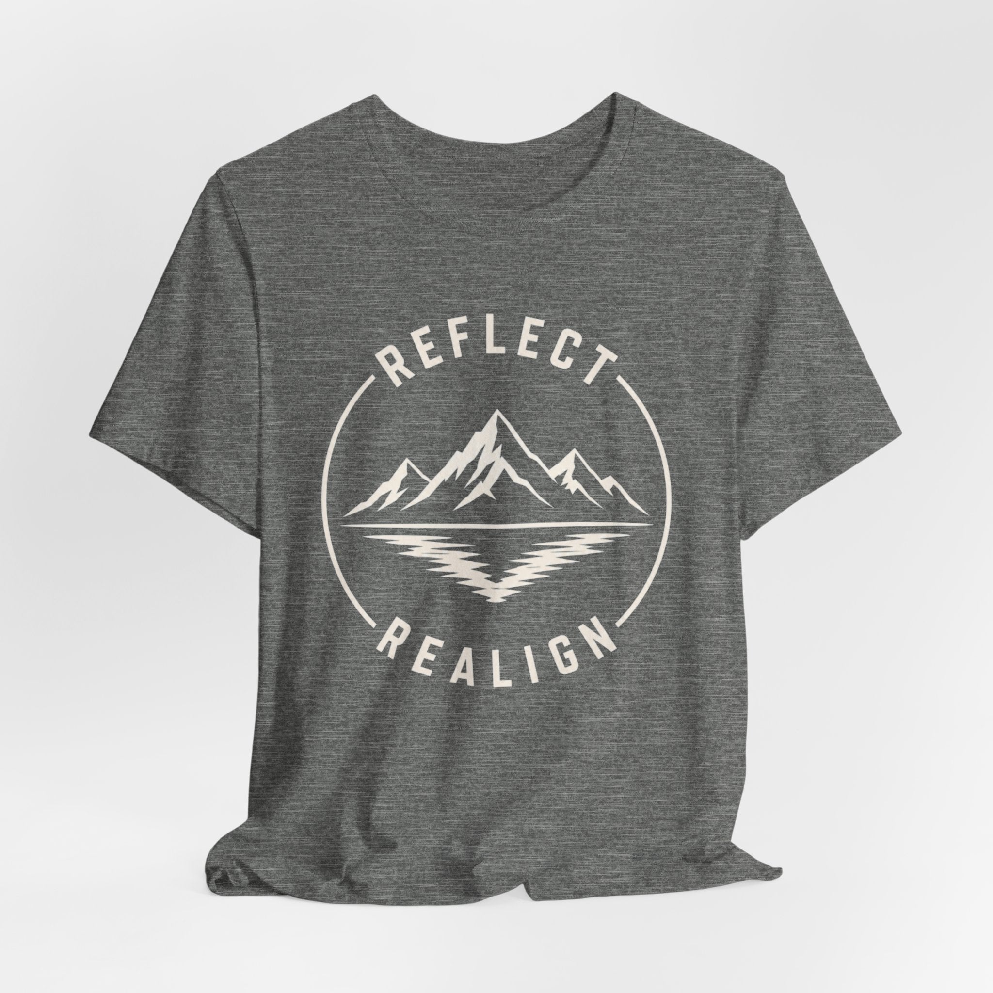 Reflect • Realign | Mountain Reflection Graphic T-Shirt