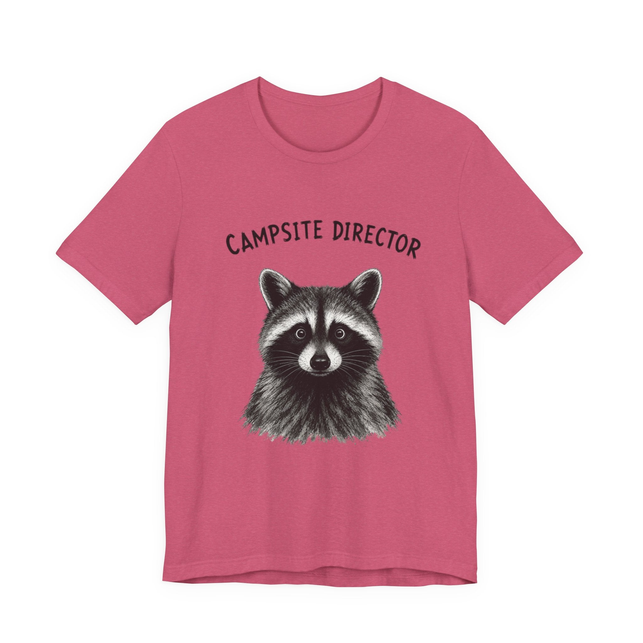 Campsite Director Raccoon Graphic Tshirt