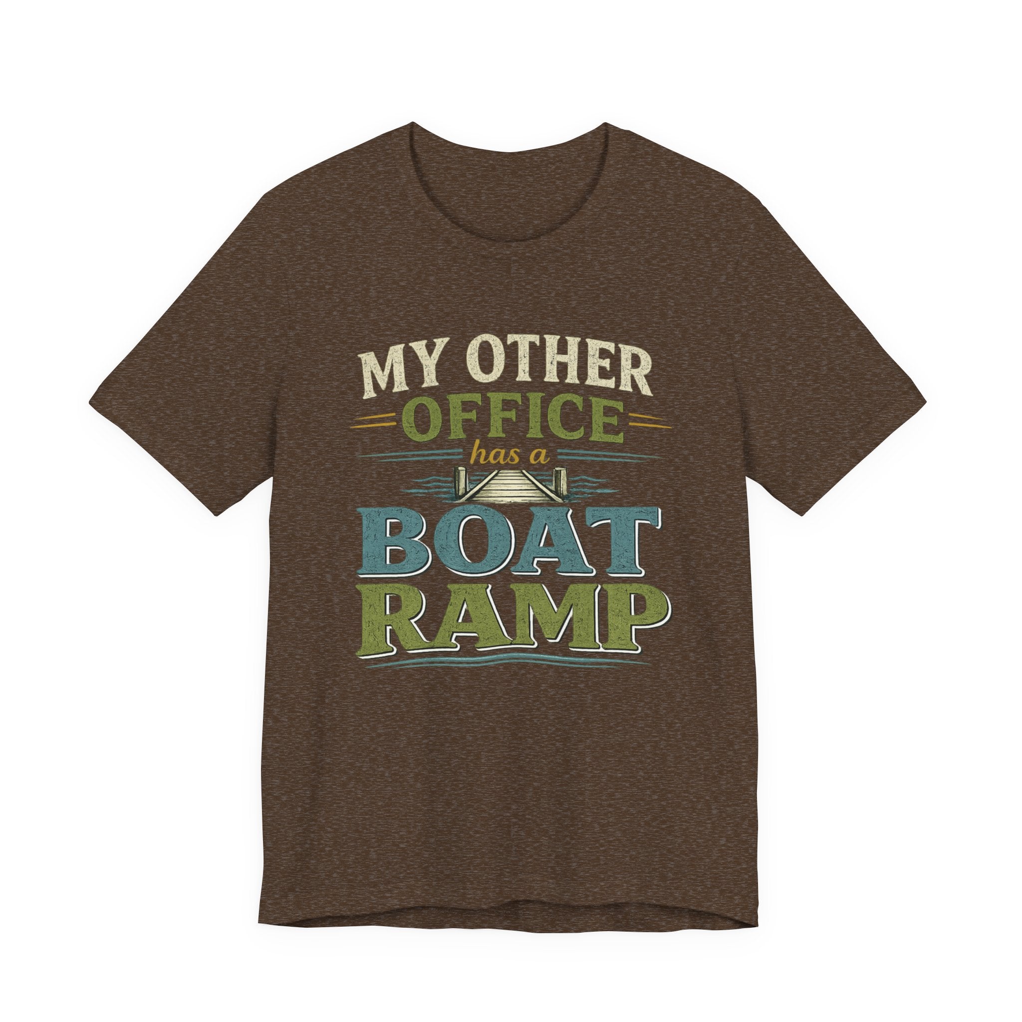 My Other Office Has a Boat Ramp – Fishing Graphic T-Shirt
