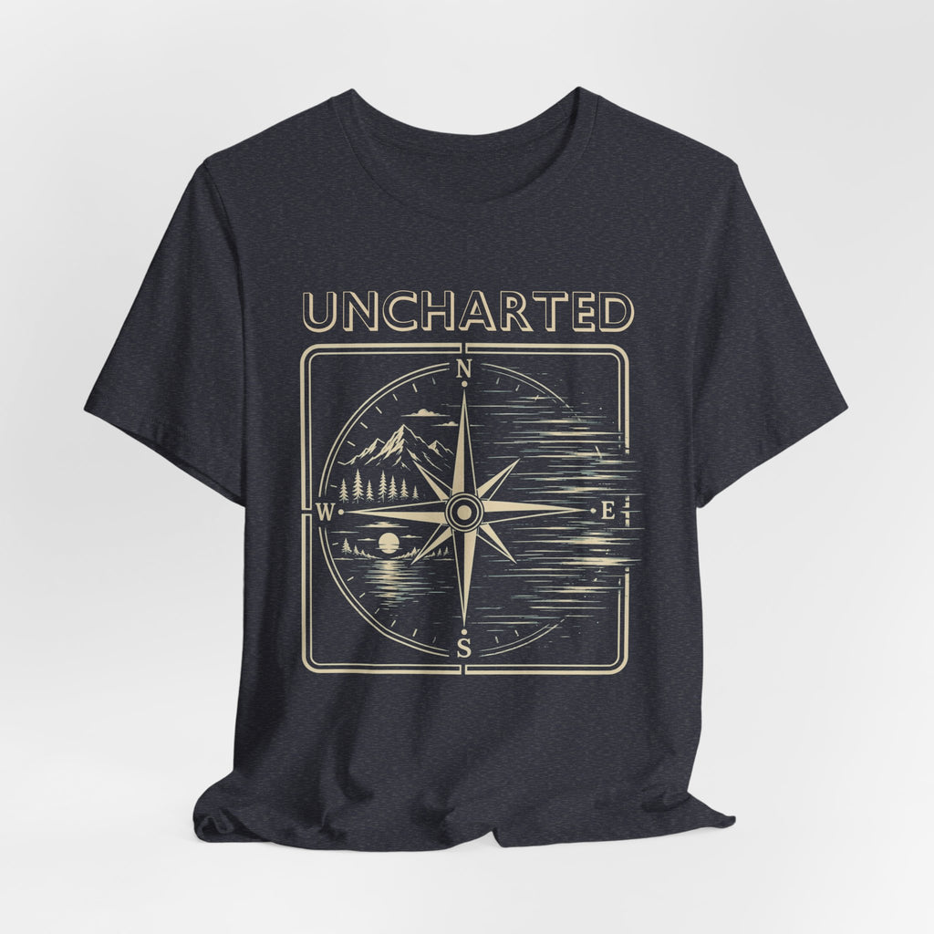 Uncharted | Vintage Compass Outdoor Adventure T-Shirt