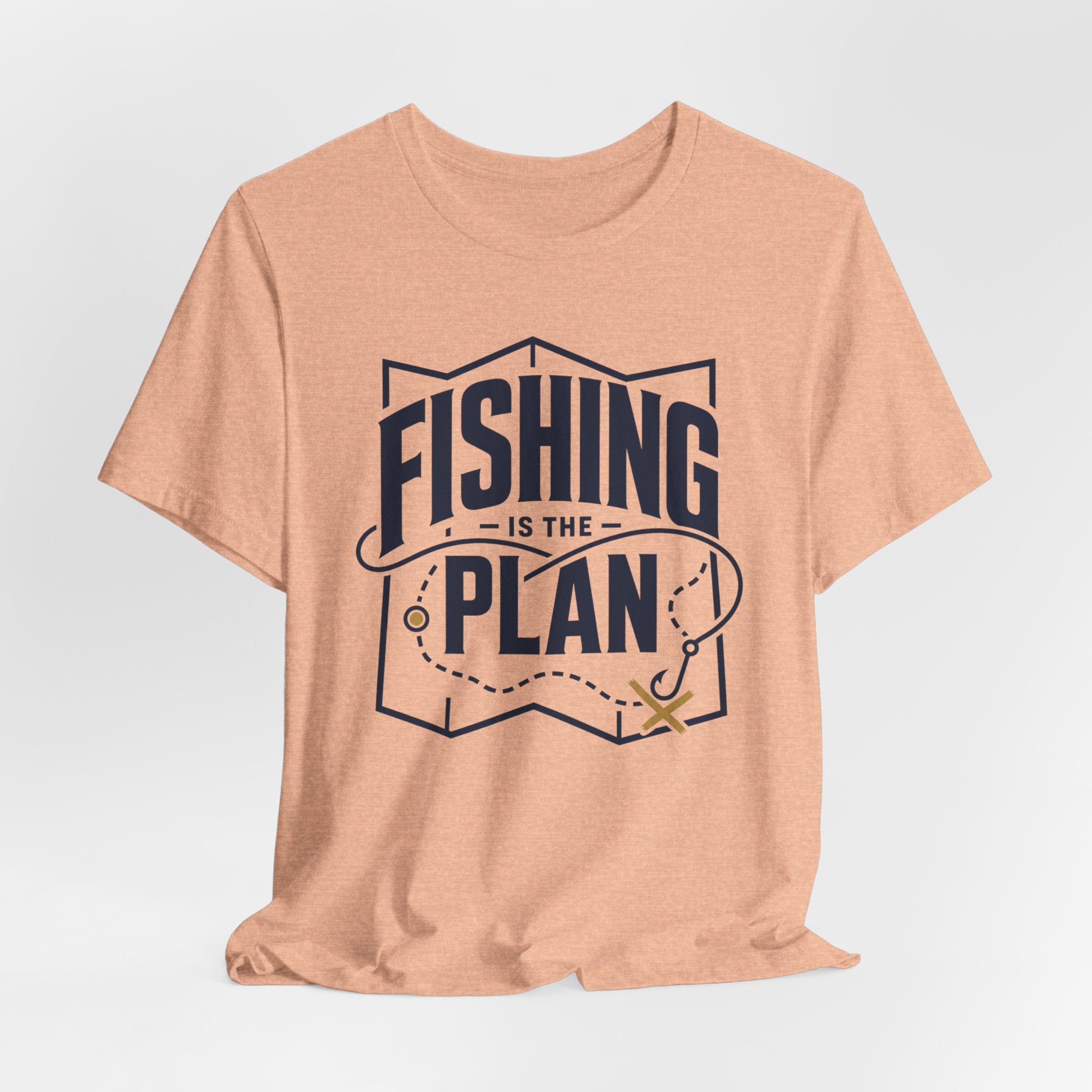 Fishing Is the Plan | Fishing Graphic T-Shirt