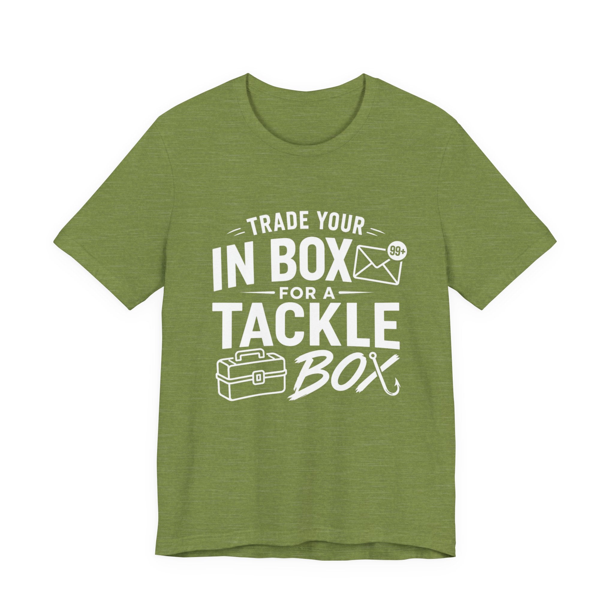 Trade Your Inbox for a Tackle Box Funny Fishing T-Shirt