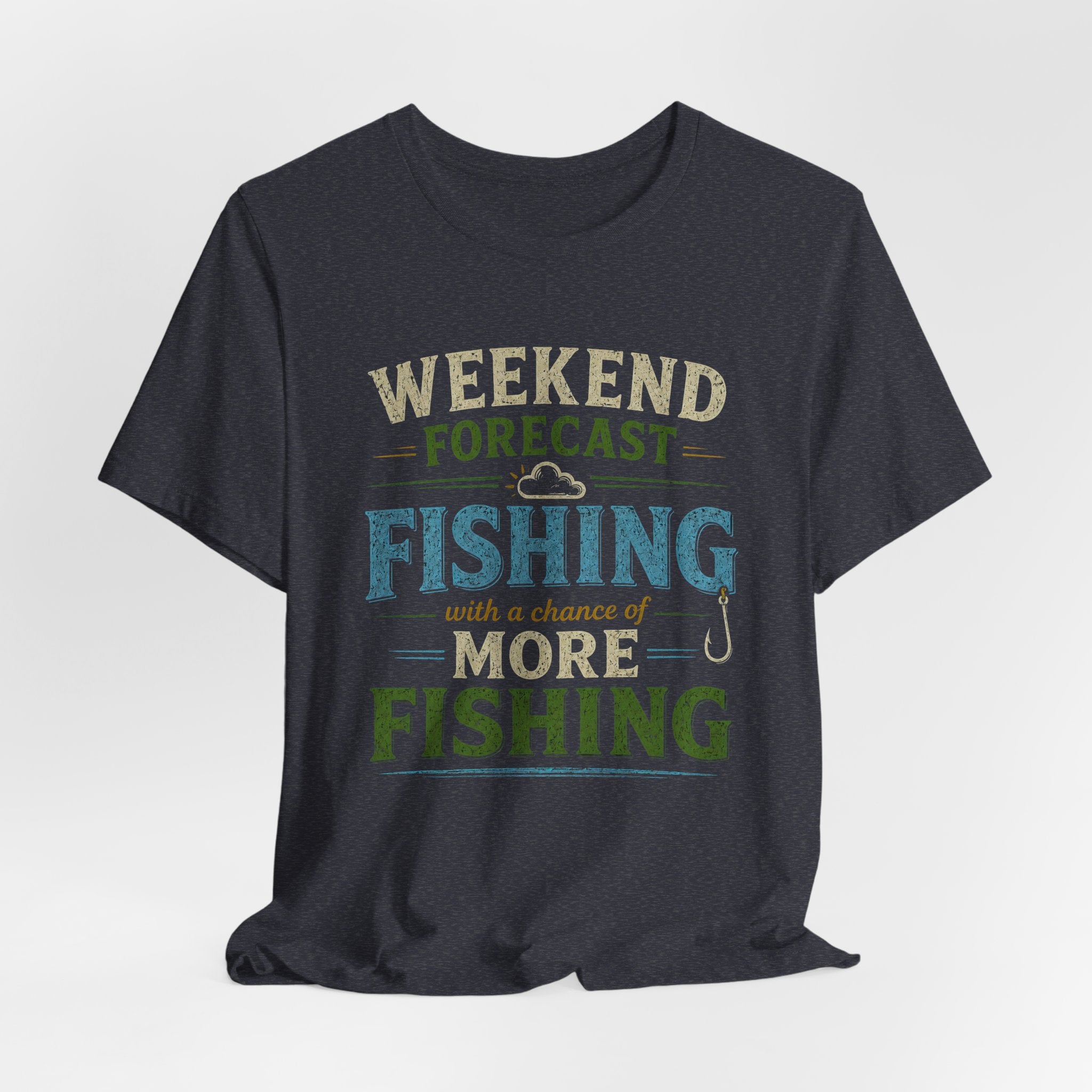 Weekend Forecast Fishing T-Shirt
