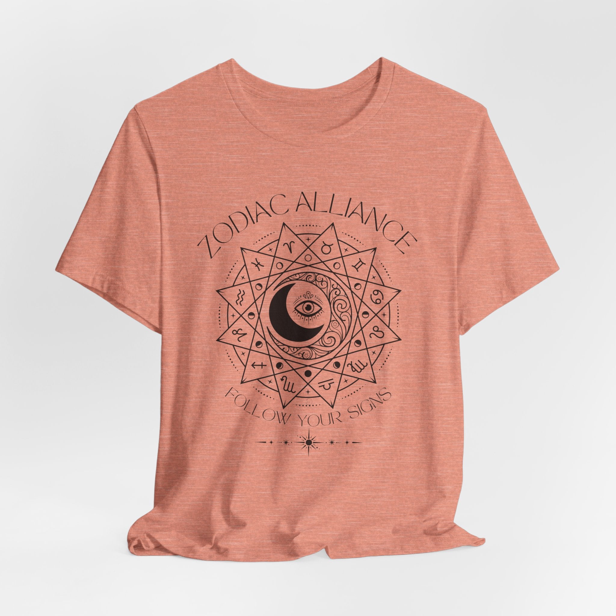 Zodiac Alliance Moon & Stars Graphic T-Shirt